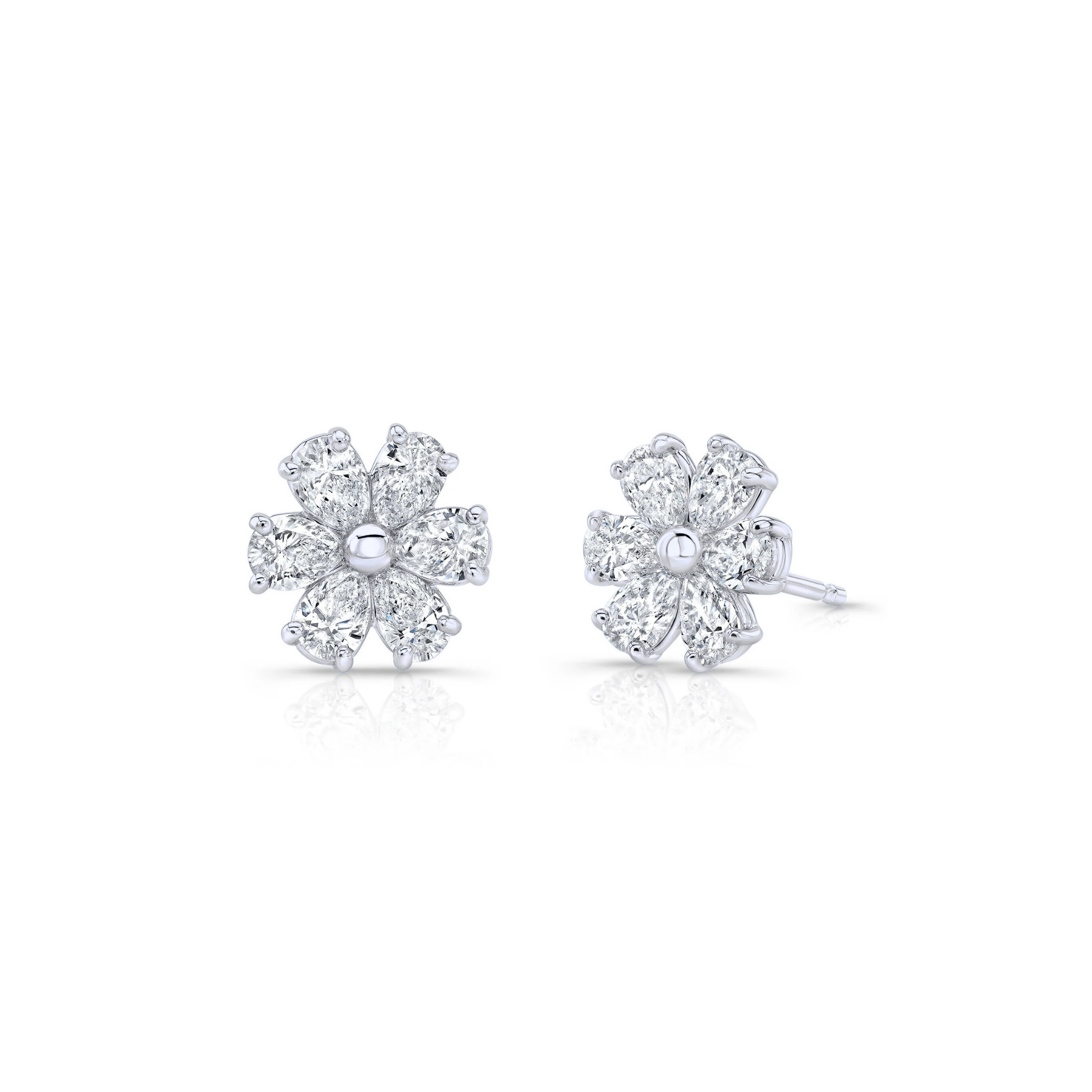 Eloura Diamond Blossom Studs 18K White Gold - Natural Diamonds & Lab Grown Diamonds - Best prices for jewelry and diamonds. The best jewelry to shop in Dubai and Abu Dhabi - Dubai Tourism. Best Shopping in Dubai Mall - Fashion Avenue, Mall of Emirates, Dubai, Palm Jumeirah and UAE. Hip-hop custom jewelry and manufacturer supplier - diamond and gold wholesaler. The best place to visit in Dubai during vacation. Richie Gold & Diamond is located in Dubai Gold Souk