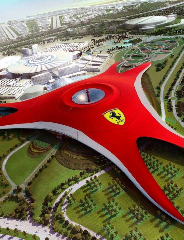 best things to do and eat in yas island, Ferrari World Abu Dhabi, Abu Dhabi Marina