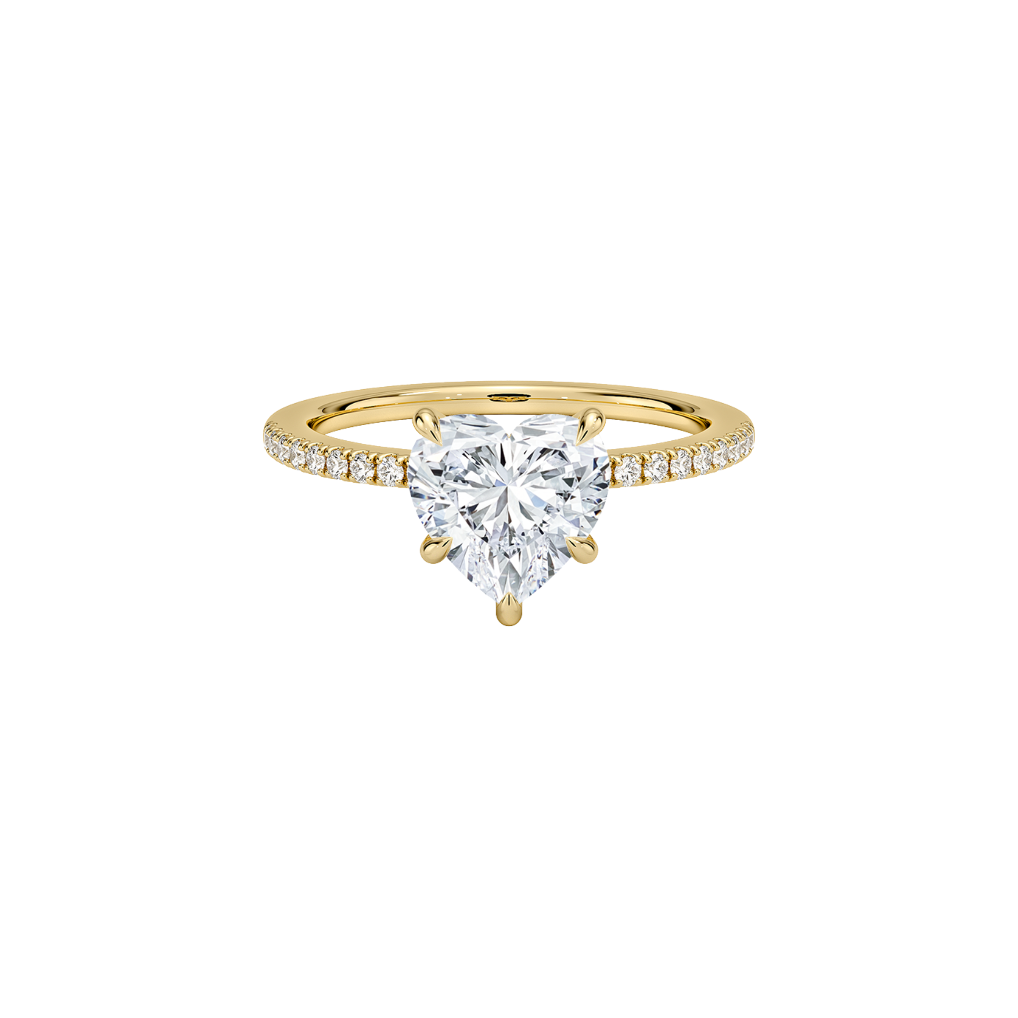 Amarisse Heart Hidden Halo Pavé Ring in 18K Gold - Best prices for jewelry and diamonds. The best jewelry to shop in Dubai and Abu Dhabi - Dubai Tourism. Best Shopping in Dubai Mall - Fashion Avenue, Mall of Emirates, Dubai, Palm Jumeirah and UAE. Hip-hop custom jewelry and manufacturer supplier - diamond and gold wholesaler. The best place to visit in Dubai during vacation. Richie Gold & Diamond is located in Dubai Gold Souk