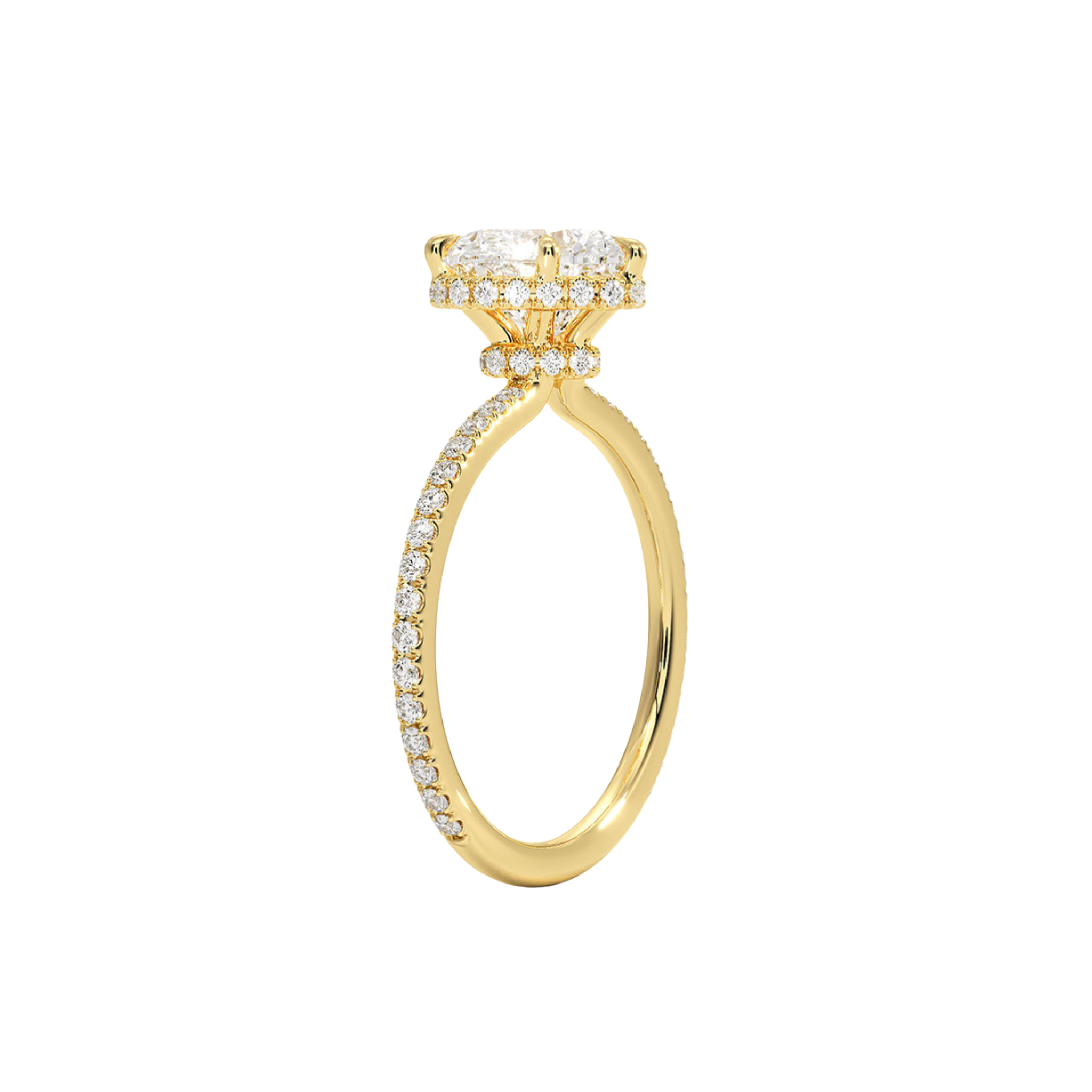 Aralythe Heart Hidden Halo Ring in 18K Gold - Best prices for jewelry and diamonds. The best jewelry to shop in Dubai and Abu Dhabi - Dubai Tourism. Best Shopping in Dubai Mall - Fashion Avenue, Mall of Emirates, Dubai, Palm Jumeirah and UAE. Hip-hop custom jewelry and manufacturer supplier - diamond and gold wholesaler. The best place to visit in Dubai during vacation. Richie Gold & Diamond is located in Dubai Gold Souk