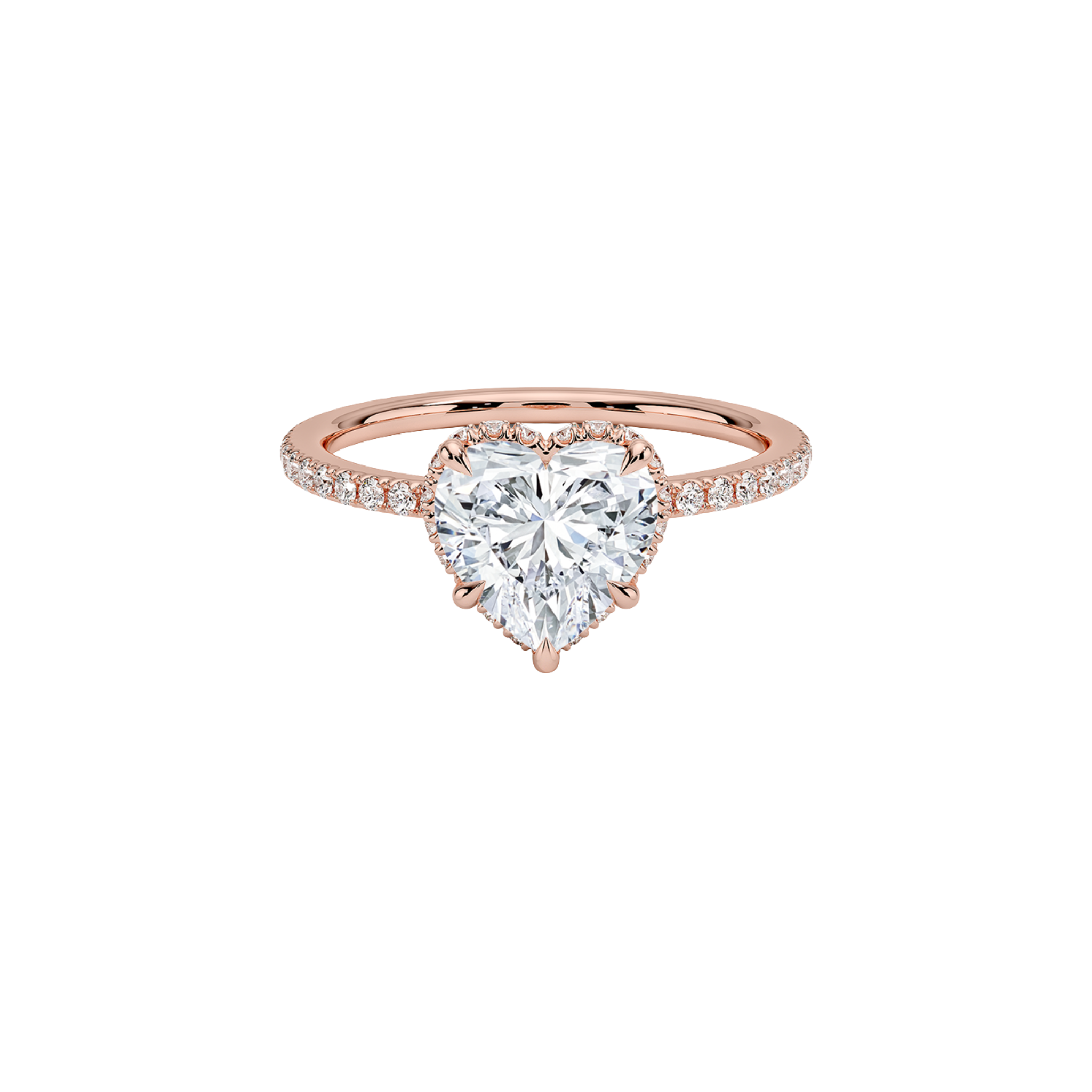 Aralythe Heart Hidden Halo Ring in 18K Ros Gold - Best prices for jewelry and diamonds. The best jewelry to shop in Dubai and Abu Dhabi - Dubai Tourism. Best Shopping in Dubai Mall - Fashion Avenue, Mall of Emirates, Dubai, Palm Jumeirah and UAE. Hip-hop custom jewelry and manufacturer supplier - diamond and gold wholesaler. The best place to visit in Dubai during vacation. Richie Gold & Diamond is located in Dubai Gold Souk