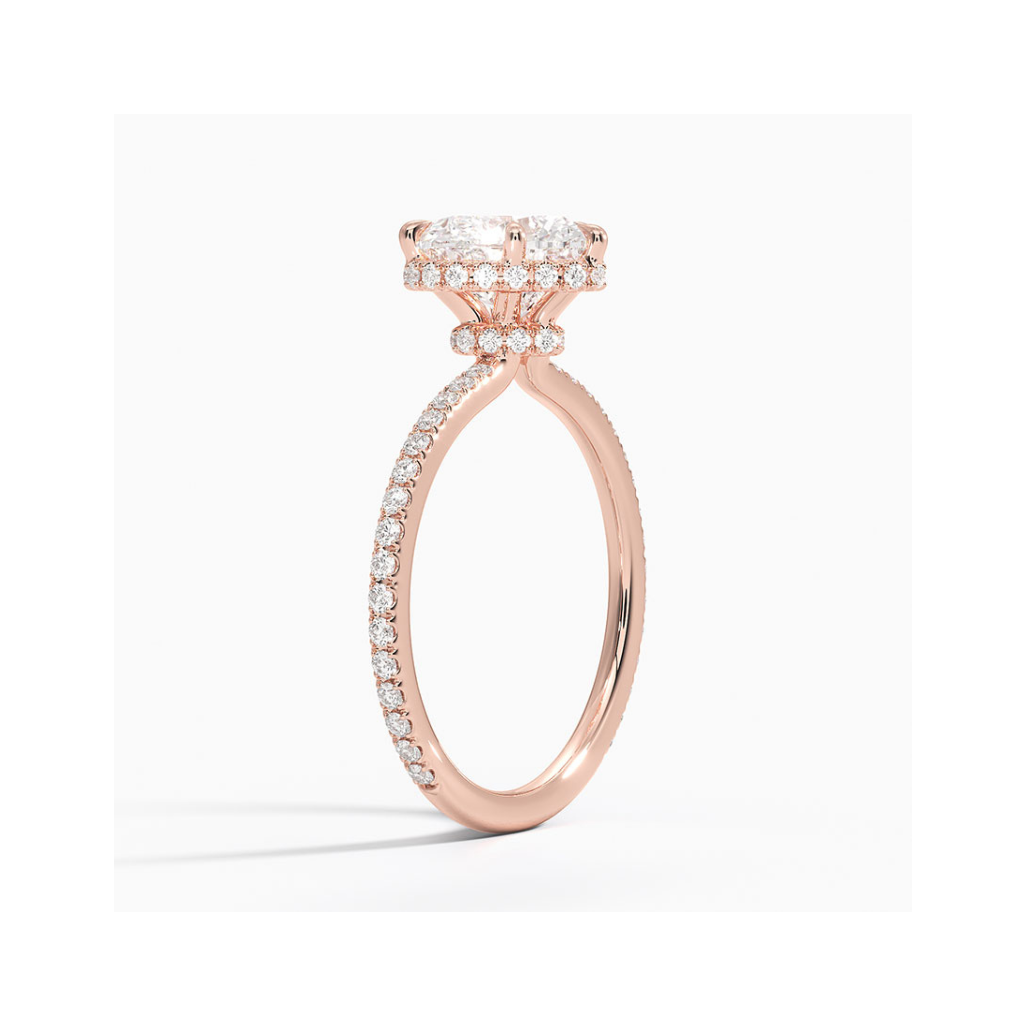 Aralythe Heart Hidden Halo Ring in 18K Ros Gold - Best prices for jewelry and diamonds. The best jewelry to shop in Dubai and Abu Dhabi - Dubai Tourism. Best Shopping in Dubai Mall - Fashion Avenue, Mall of Emirates, Dubai, Palm Jumeirah and UAE. Hip-hop custom jewelry and manufacturer supplier - diamond and gold wholesaler. The best place to visit in Dubai during vacation. Richie Gold & Diamond is located in Dubai Gold Souk