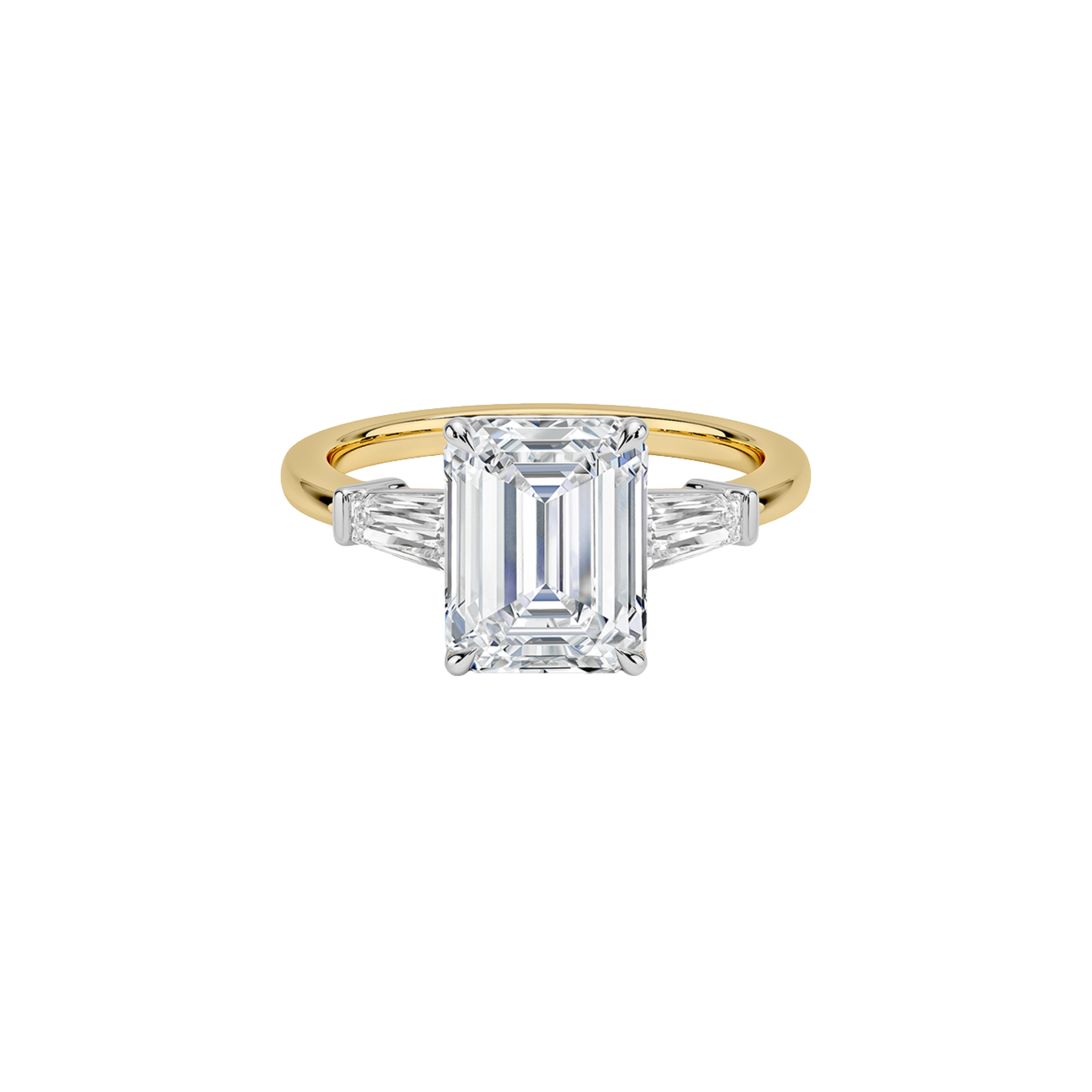 Ardelle Emerald Tapered Baguette Ring in 18K Gold - Best prices for jewelry and diamonds. The best jewelry to shop in Dubai and Abu Dhabi - Dubai Tourism. Best Shopping in Dubai Mall - Fashion Avenue, Mall of Emirates, Dubai, Palm Jumeirah and UAE. Hip-hop custom jewelry and manufacturer supplier - diamond and gold wholesaler. The best place to visit in Dubai during vacation. Richie Gold & Diamond is located in Dubai Gold Souk