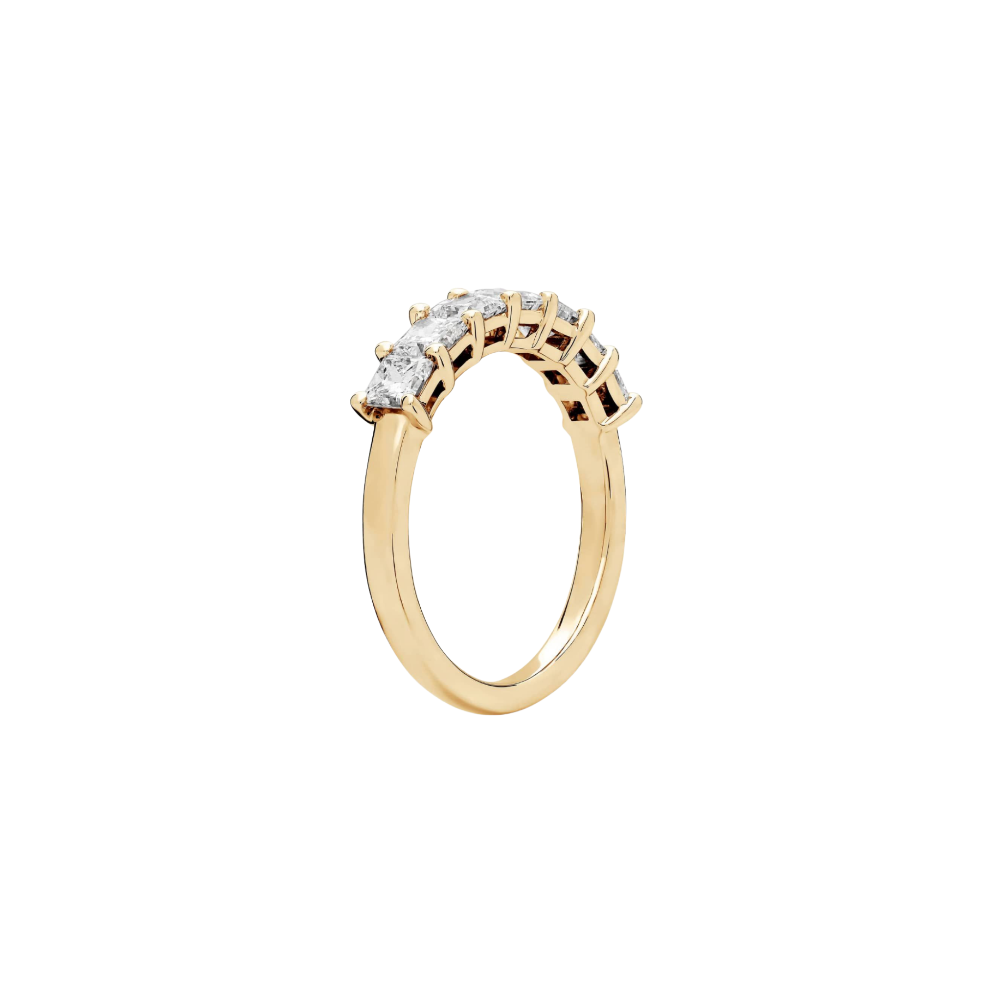 Ardena Princess Cut Diamond Band 18K Gold - Natural diamond and lab grown diamond engagement rings and wedding bands at unbeatable prices. Best bridal jewelry collections in Dubai and Abu Dhabi, featuring custom-made rings, timeless solitaires, and luxury wedding sets. Richie Gold & Diamond in the heart of Dubai Gold Souk — your trusted destination for engagement rings, wedding bands, and fine jewelry in the UAE, Dubai Mall, Fashion Avenue, Mall of the Emirates, and Palm Jumeirah