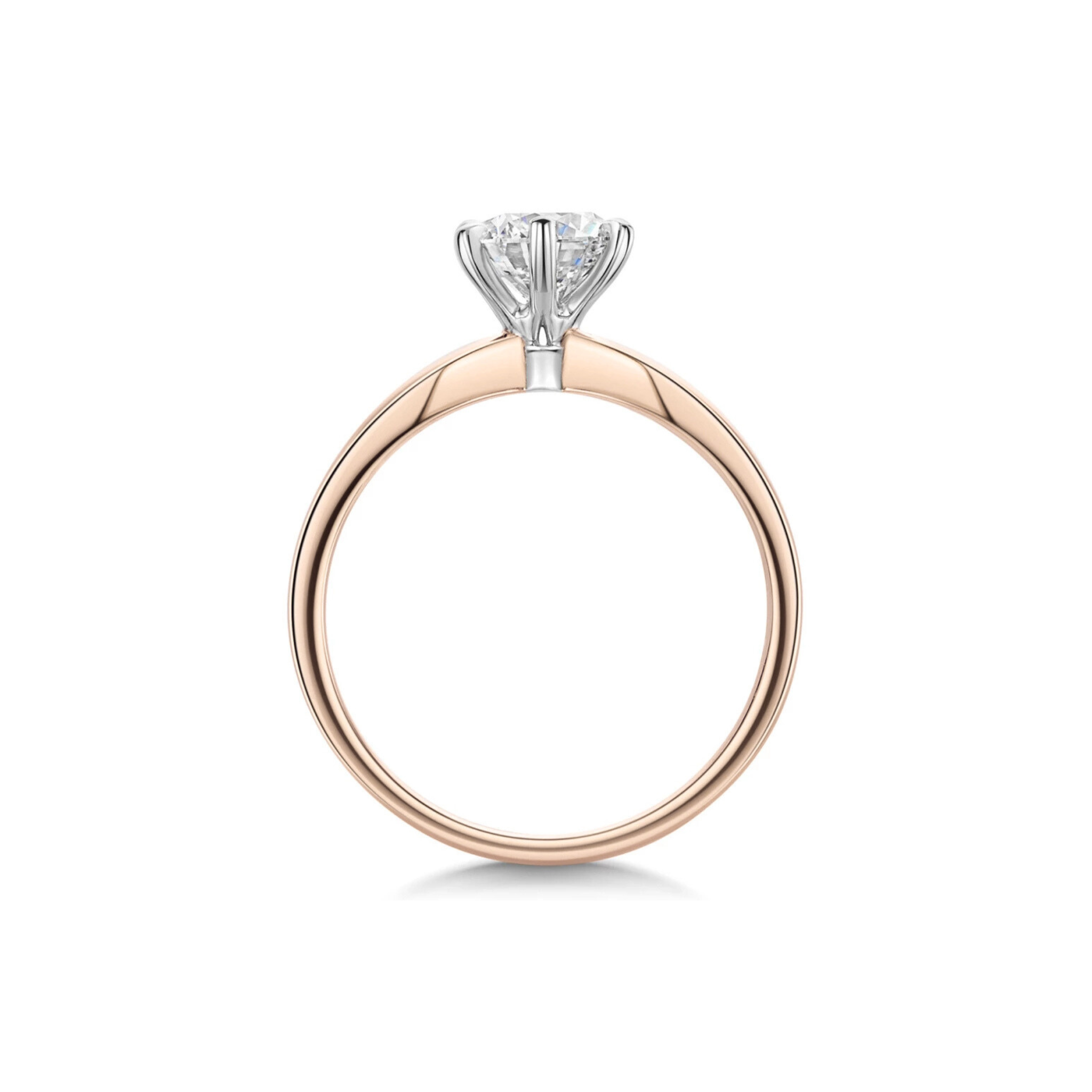 Aurelia Round Diamond Engagement Ring 18K Rose Gold - Best prices for jewelry and diamonds. The best jewelry to shop in Dubai and Abu Dhabi - Dubai Tourism. Best Shopping in Dubai Mall - Fashion Avenue, Mall of Emirates, Dubai, Palm Jumeirah and UAE. Hip-hop custom jewelry and manufacturer supplier - diamond and gold wholesaler. The best place to visit in Dubai during vacation. Richie Gold & Diamond is located in Dubai Gold Souk