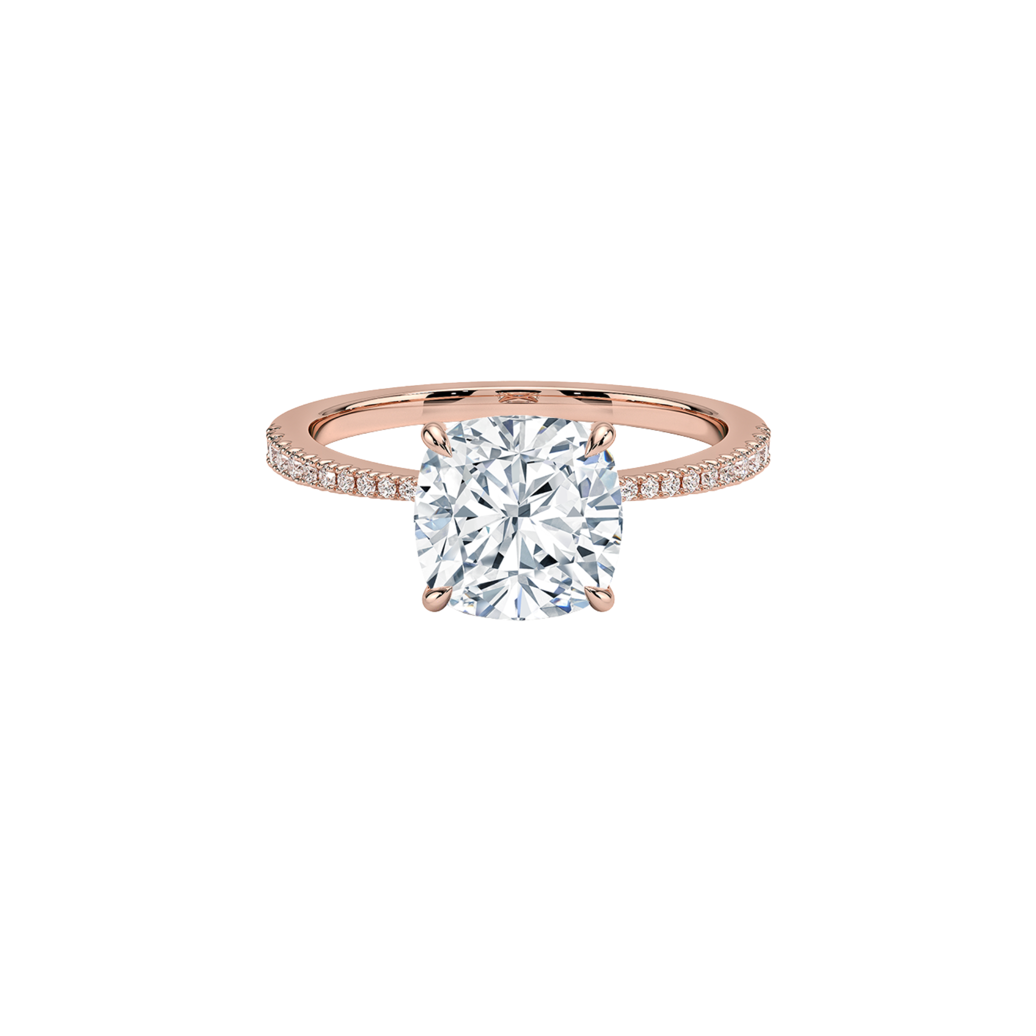 Aurelith Cushion Cut Solitaire Ring in 18K Rose Gold - Best prices for jewelry and diamonds. The best jewelry to shop in Dubai and Abu Dhabi - Dubai Tourism. Best Shopping in Dubai Mall - Fashion Avenue, Mall of Emirates, Dubai, Palm Jumeirah and UAE. Hip-hop custom jewelry and manufacturer supplier - diamond and gold wholesaler. The best place to visit in Dubai during vacation. Richie Gold & Diamond is located in Dubai Gold Souk