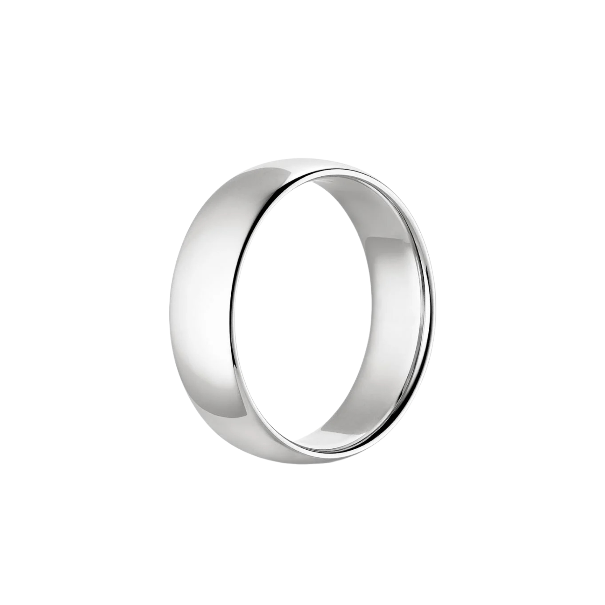 Auren Classic 6mm Band in 18K White Gold - Natural diamond and lab grown diamond engagement rings and wedding bands at unbeatable prices. Best bridal jewelry collections in Dubai and Abu Dhabi, featuring custom-made rings, timeless solitaires, and luxury wedding sets. Richie Gold & Diamond in the heart of Dubai Gold Souk — your trusted destination for engagement rings, wedding bands, and fine jewelry in the UAE, Dubai Mall, Fashion Avenue, Mall of the Emirates, and Palm Jumeirah