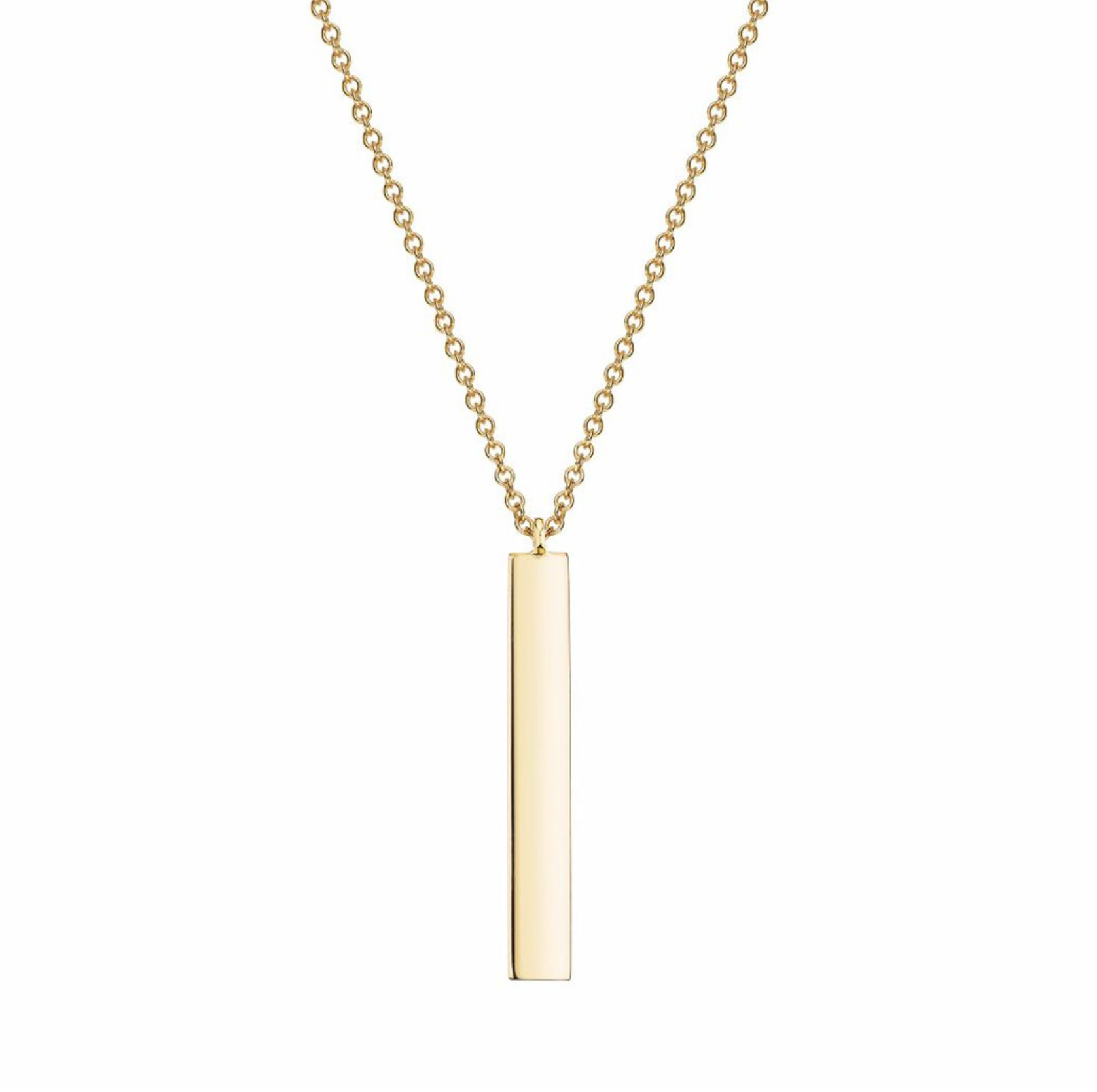 Auric Bar Pendant 18K Gold - Available in Lab Grown Diamonds  - Best prices for jewelry and diamonds. The best jewelry to shop in Dubai and Abu Dhabi - Dubai Tourism. Best Shopping in Dubai Mall - Fashion Avenue, Mall of Emirates, Dubai, Palm Jumeirah and UAE. Hip-hop custom jewelry and manufacturer supplier - diamond and gold wholesaler. The best place to visit in Dubai during vacation. Richie Gold & Diamond is located in Dubai Gold Souk