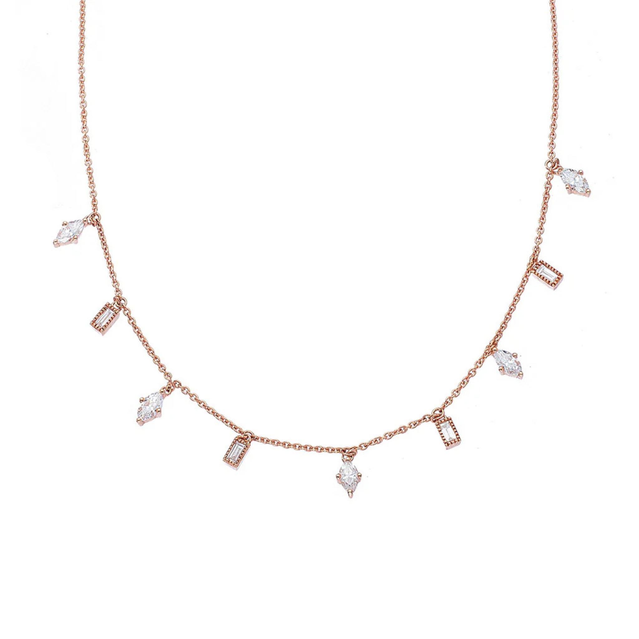 Aveline Diamond Drop Necklace 18K Gold  - Natural Diamonds & Lab Grown Diamonds  - Best prices for jewelry and diamonds. The best jewelry to shop in Dubai and Abu Dhabi - Dubai Tourism. Best Shopping in Dubai Mall - Fashion Avenue, Mall of Emirates, Dubai, Palm Jumeirah and UAE. Hip-hop custom jewelry and manufacturer supplier - diamond and gold wholesaler. The best place to visit in Dubai during vacation. Richie Gold & Diamond is located in Dubai Gold Souk