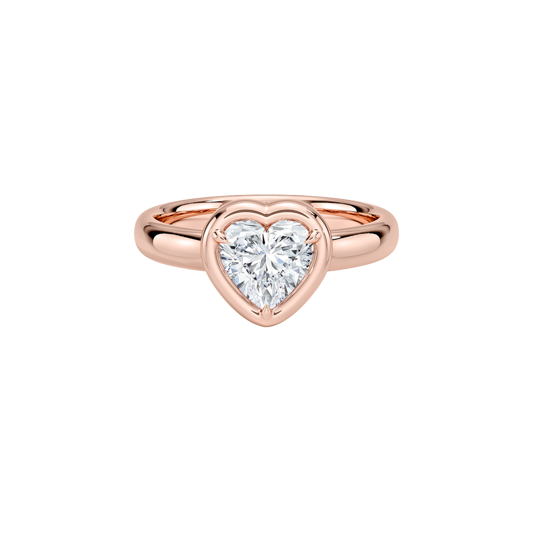 Aveloria Heart Bezel Ring 18K Rose Gold -  Best prices for jewelry and diamonds. The best jewelry to shop in Dubai and Abu Dhabi - Dubai Tourism. Best Shopping in Dubai Mall - Fashion Avenue, Mall of Emirates, Dubai, Palm Jumeirah and UAE. Hip-hop custom jewelry and manufacturer supplier - diamond and gold wholesaler. The best place to visit in Dubai during vacation. Richie Gold & Diamond is located in Dubai Gold Souk