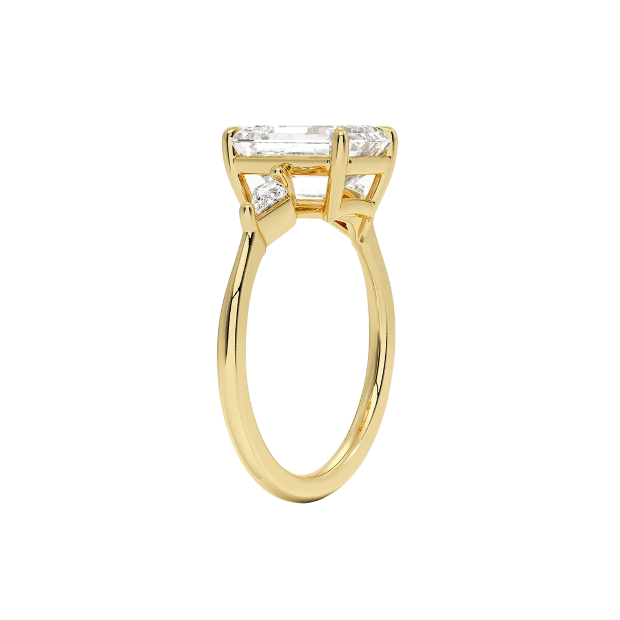 Avenelle Emerald Three-Stone Ring 18K Gold - Best prices for jewelry and diamonds. The best jewelry to shop in Dubai and Abu Dhabi - Dubai Tourism. Best Shopping in Dubai Mall - Fashion Avenue, Mall of Emirates, Dubai, Palm Jumeirah and UAE. Hip-hop custom jewelry and manufacturer supplier - diamond and gold wholesaler. The best place to visit in Dubai during vacation. Richie Gold & Diamond is located in Dubai Gold Souk