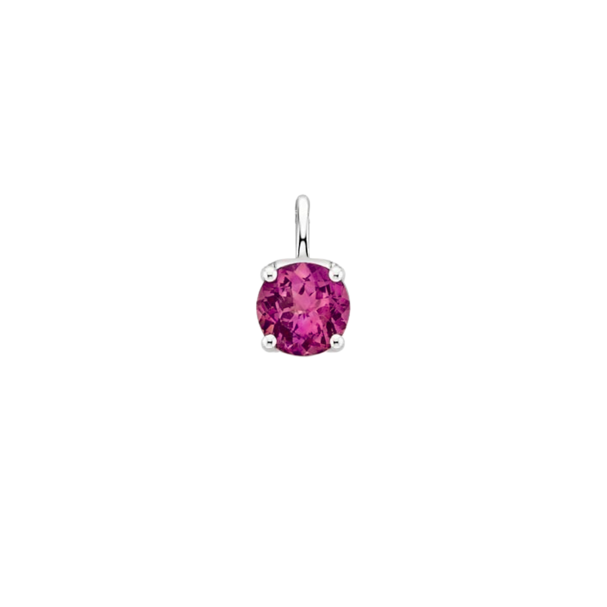 Azura Pink Tourmaline Charm 18k White Gold - Natural Diamonds & Lab Grown Diamonds  - Best prices for jewelry and diamonds. The best jewelry to shop in Dubai and Abu Dhabi - Dubai Tourism. Best Shopping in Dubai Mall - Fashion Avenue, Mall of Emirates, Dubai, Palm Jumeirah and UAE. Hip-hop custom jewelry and manufacturer supplier - diamond and gold wholesaler. The best place to visit in Dubai during vacation. Richie Gold & Diamond is located in Dubai Gold Souk