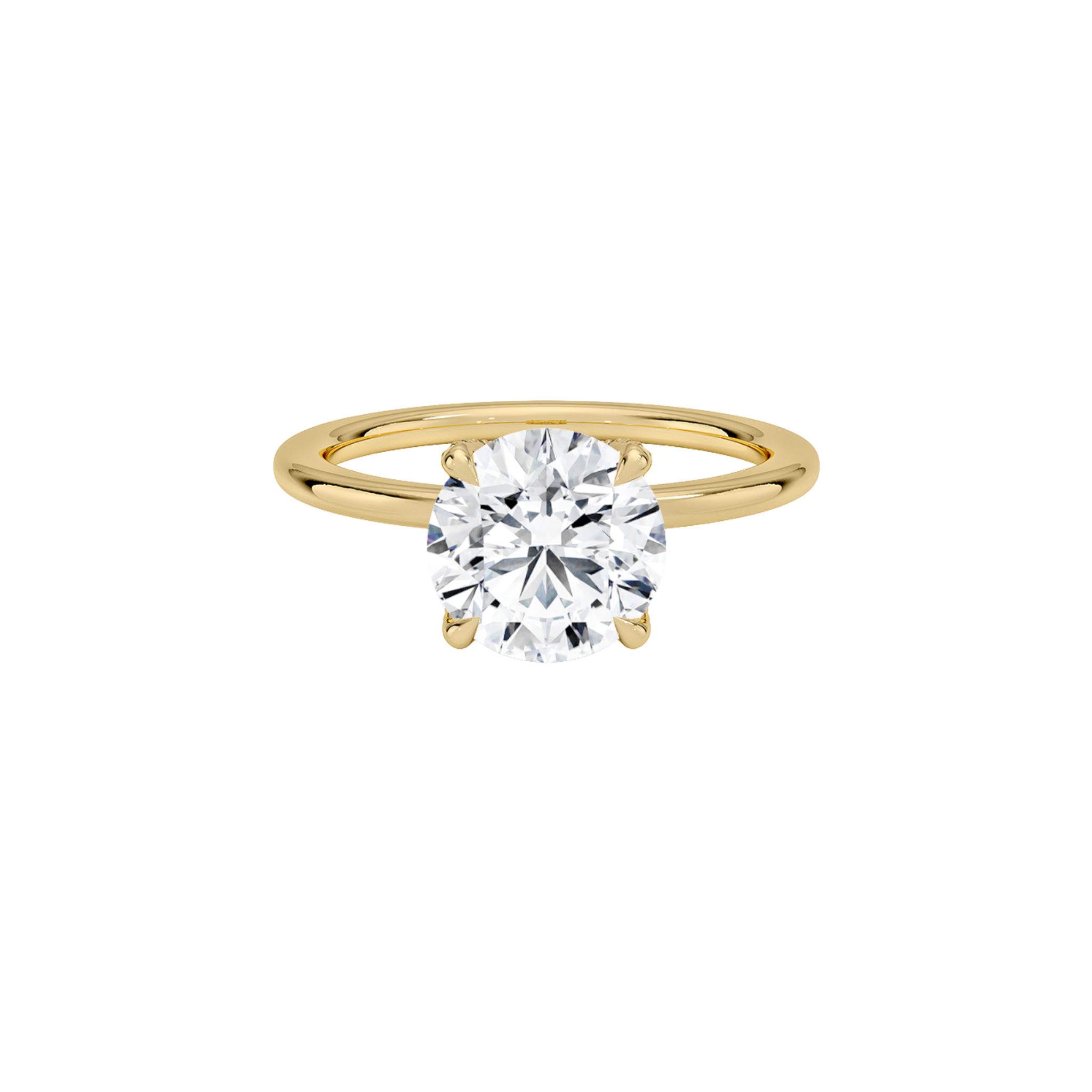 Caeleste Round Solitaire Ring 18K Gold - Best prices for jewelry and diamonds. The best jewelry to shop in Dubai and Abu Dhabi - Dubai Tourism. Best Shopping in Dubai Mall - Fashion Avenue, Mall of Emirates, Dubai, Palm Jumeirah and UAE. Hip-hop custom jewelry and manufacturer supplier - diamond and gold wholesaler. The best place to visit in Dubai during vacation. Richie Gold & Diamond is located in Dubai Gold Souk