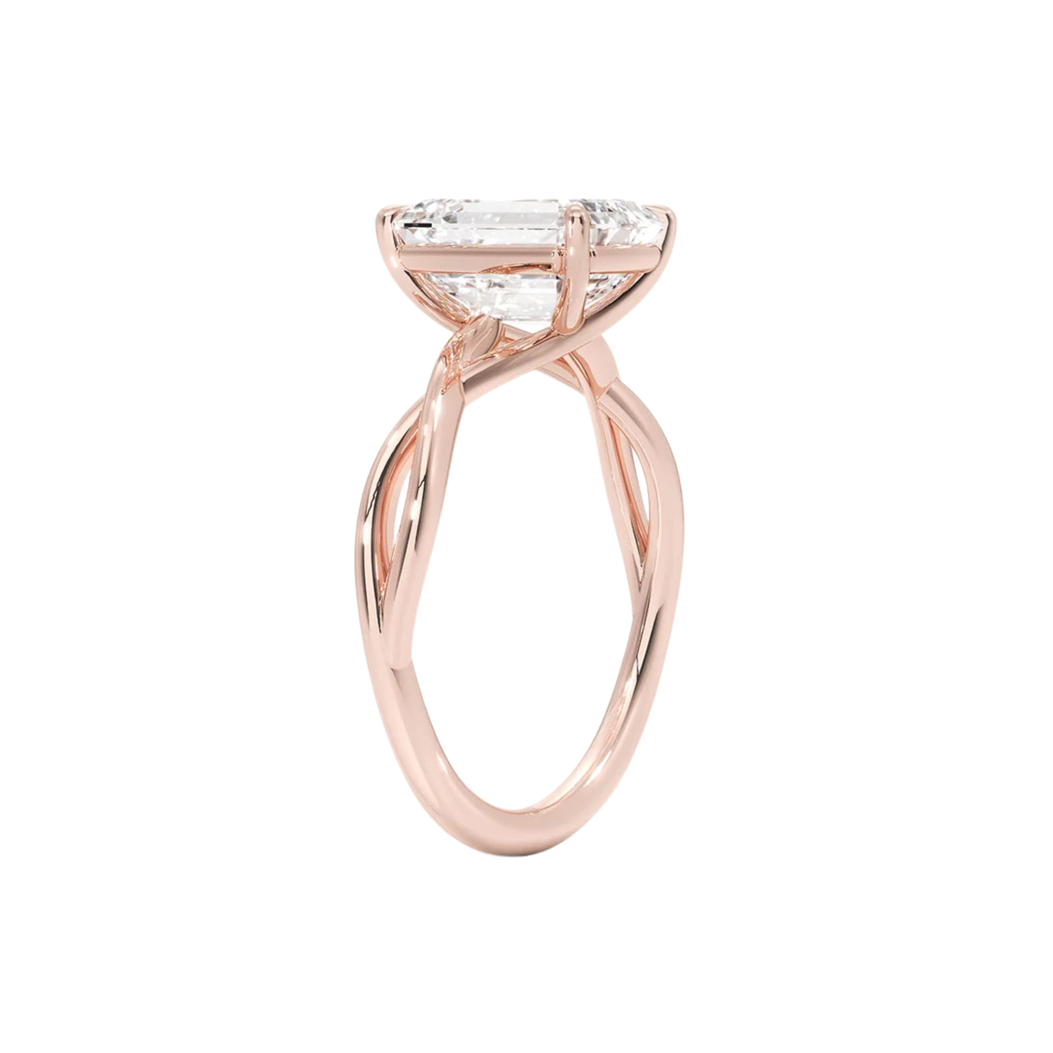 Caelora Emerald Infinity Solitaire Ring in 18K Rose Gold - Best prices for jewelry and diamonds. The best jewelry to shop in Dubai and Abu Dhabi - Dubai Tourism. Best Shopping in Dubai Mall - Fashion Avenue, Mall of Emirates, Dubai, Palm Jumeirah and UAE. Hip-hop custom jewelry and manufacturer supplier - diamond and gold wholesaler. The best place to visit in Dubai during vacation. Richie Gold & Diamond is located in Dubai Gold Souk