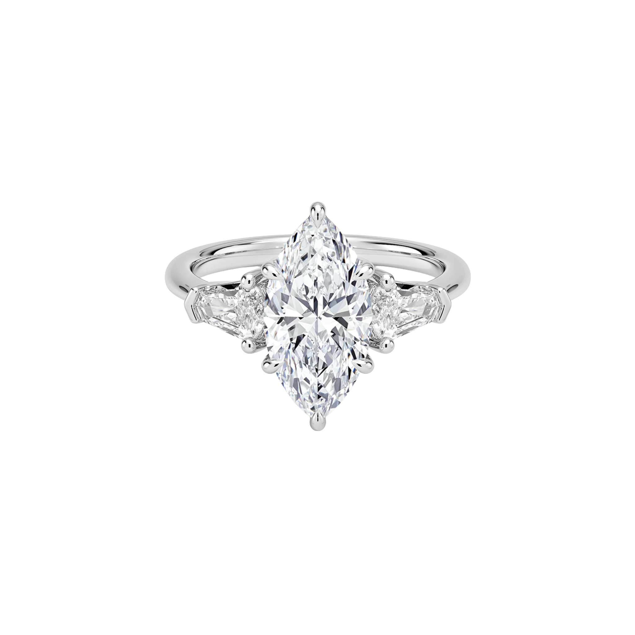 Calista Marquise Shield Ring in 18K White Gold - Best prices for jewelry and diamonds. The best jewelry to shop in Dubai and Abu Dhabi - Dubai Tourism. Best Shopping in Dubai Mall - Fashion Avenue, Mall of Emirates, Dubai, Palm Jumeirah and UAE. Hip-hop custom jewelry and manufacturer supplier - diamond and gold wholesaler. The best place to visit in Dubai during vacation. Richie Gold & Diamond is located in Dubai Gold Souk