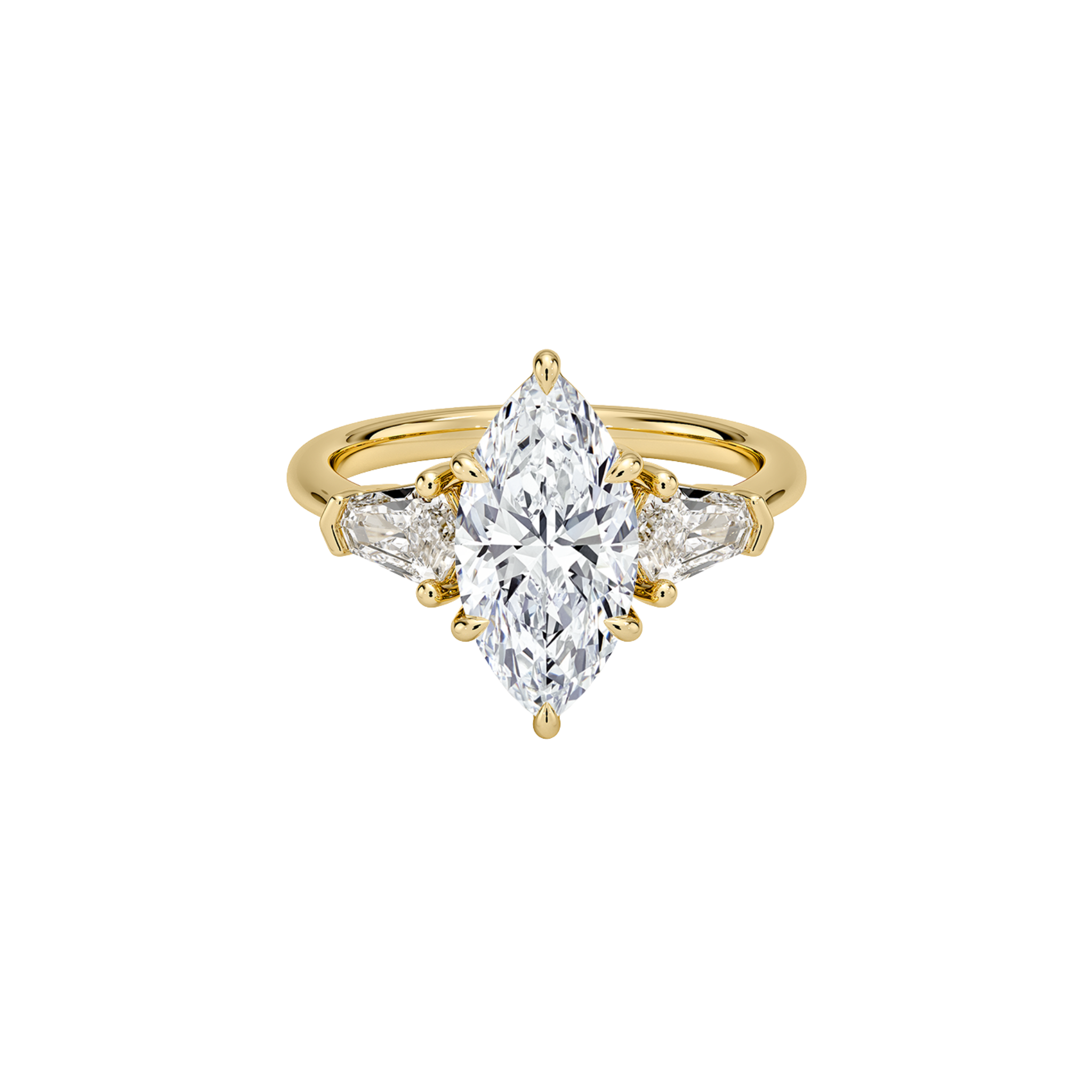 Calista Marquise Shield Ring in 18K Yellow Gold - Best prices for jewelry and diamonds. The best jewelry to shop in Dubai and Abu Dhabi - Dubai Tourism. Best Shopping in Dubai Mall - Fashion Avenue, Mall of Emirates, Dubai, Palm Jumeirah and UAE. Hip-hop custom jewelry and manufacturer supplier - diamond and gold wholesaler. The best place to visit in Dubai during vacation. Richie Gold & Diamond is located in Dubai Gold Souk