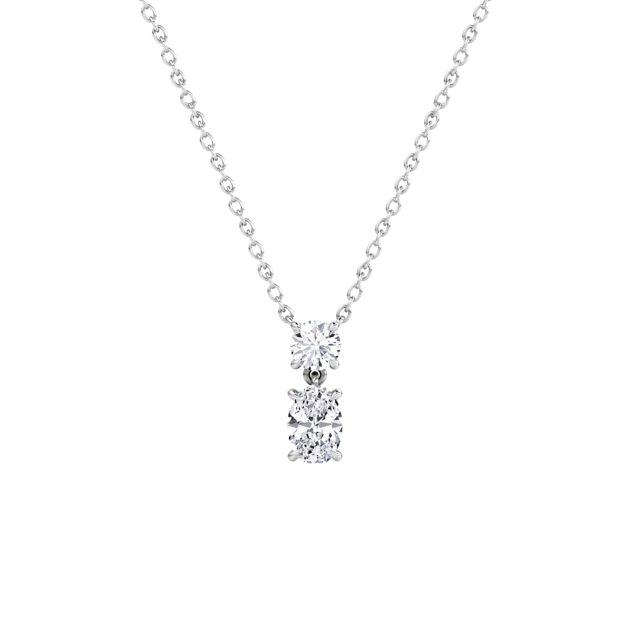 Celestia Oval Drop Diamond Pendant 18K White Gold - Holiday Gifts, Gifts for Her, Gifts for wife, Bridemaids Gifts, Best Online Jewelry Store, Most Reputable Diamond Jewelry Store, Best Online Jewelry Dubai, Europe and North America. Fast Online Shipping Jewelry, Natural Diamond Jewelry, Lab Grown Diamond Jewelry, Best Birthday Gift Ideas, Best Anniversary Gift Ideas, Best Christmas Gift Idea, Best Engagement Ring Brand, Best Jewelry Brand, Christmas Shopping. 