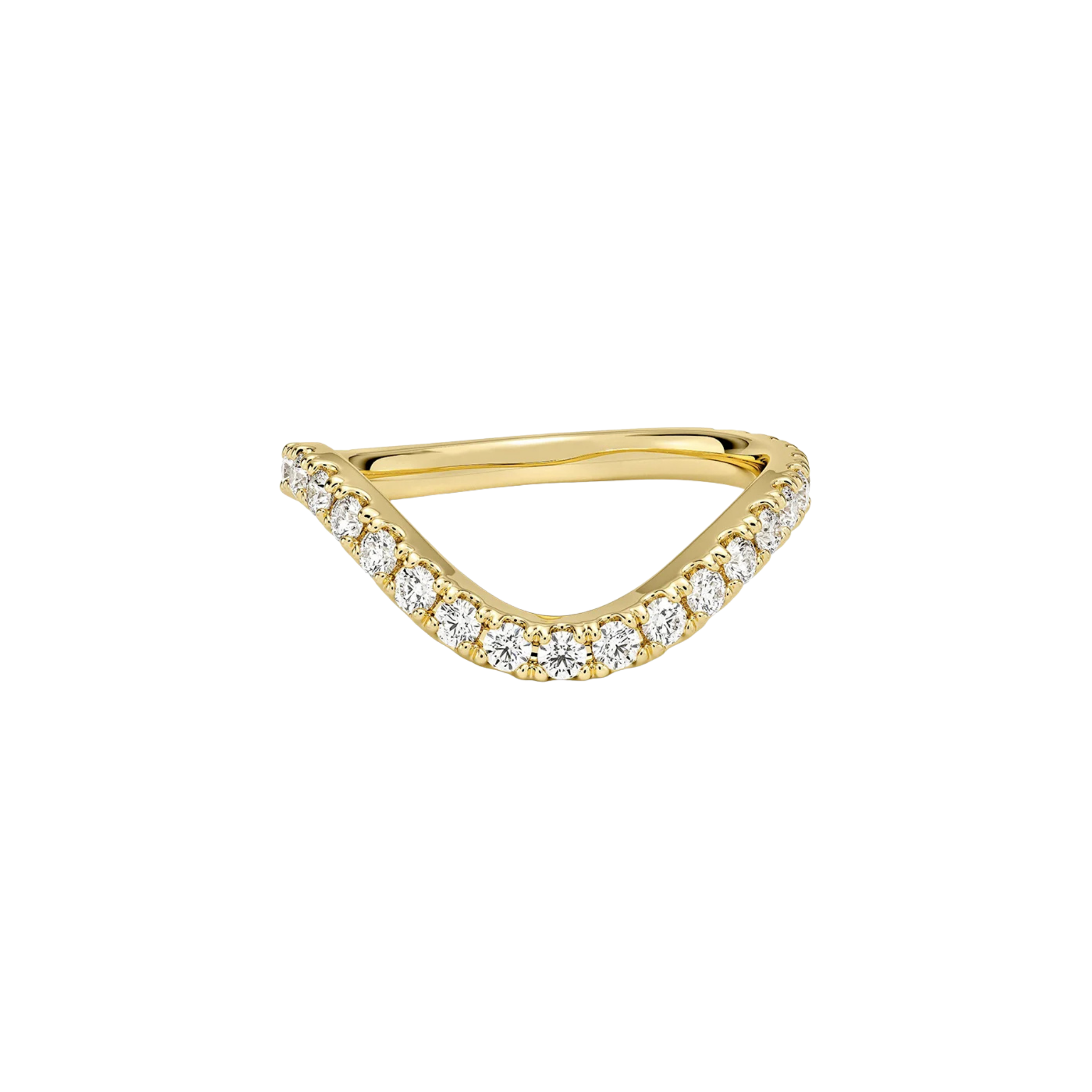 Ceryn Diamond Pave Contour Band in 18K Gold - Natural diamond and lab grown diamond engagement rings and wedding bands at unbeatable prices. Best bridal jewelry collections in Dubai and Abu Dhabi, featuring custom-made rings, timeless solitaires, and luxury wedding sets. Richie Gold & Diamond in the heart of Dubai Gold Souk — your trusted destination for engagement rings, wedding bands, and fine jewelry in the UAE, Dubai Mall, Fashion Avenue, Mall of the Emirates, and Palm Jumeirah