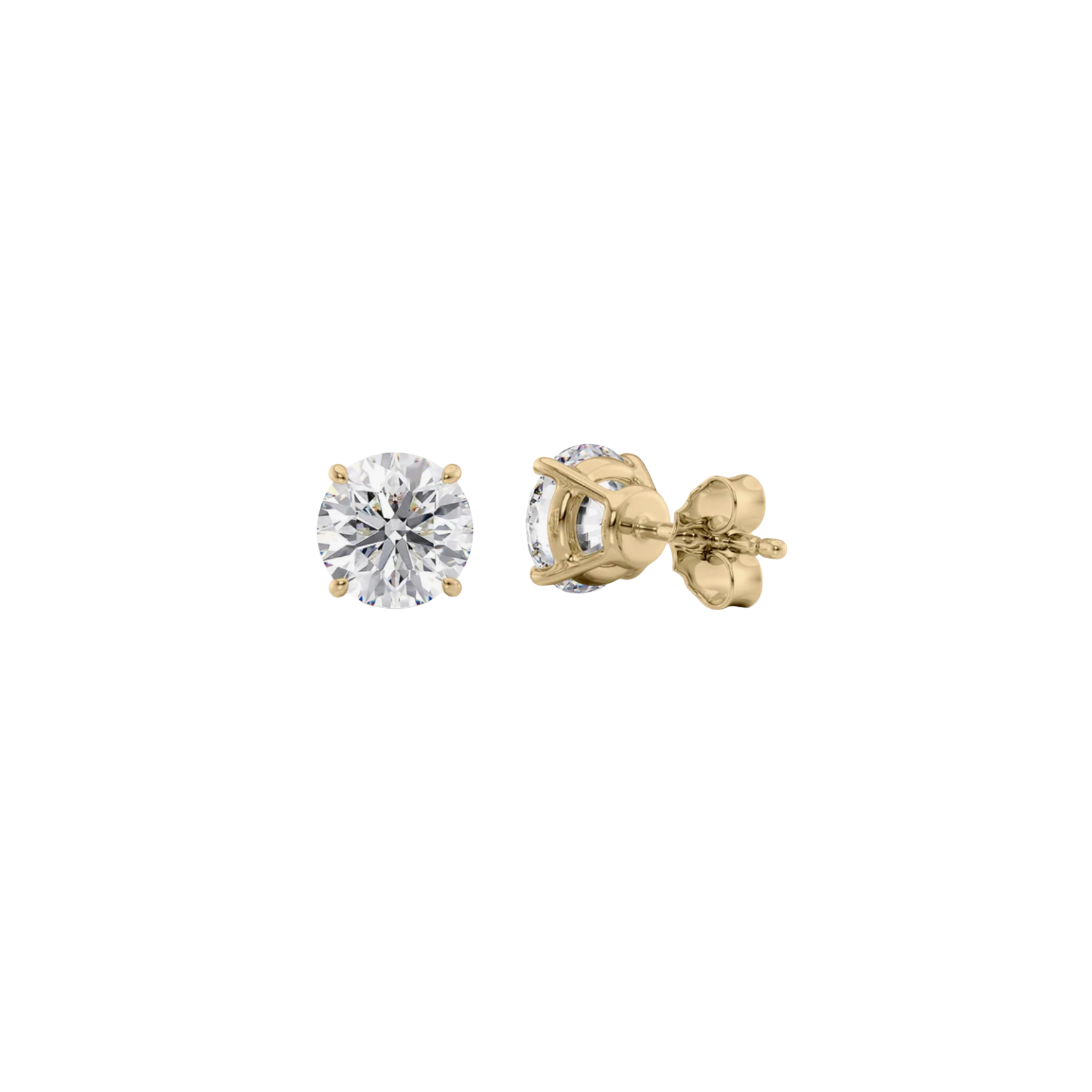 Classic Solitaire Diamond Stud Earrings 18K Gold - Natural Diamonds & Lab Grown Diamonds - Best prices for jewelry and diamonds. The best jewelry to shop in Dubai and Abu Dhabi - Dubai Tourism. Best Shopping in Dubai Mall - Fashion Avenue, Mall of Emirates, Dubai, Palm Jumeirah and UAE. Hip-hop custom jewelry and manufacturer supplier - diamond and gold wholesaler. The best place to visit in Dubai during vacation. Richie Gold & Diamond is located in Dubai Gold Souk