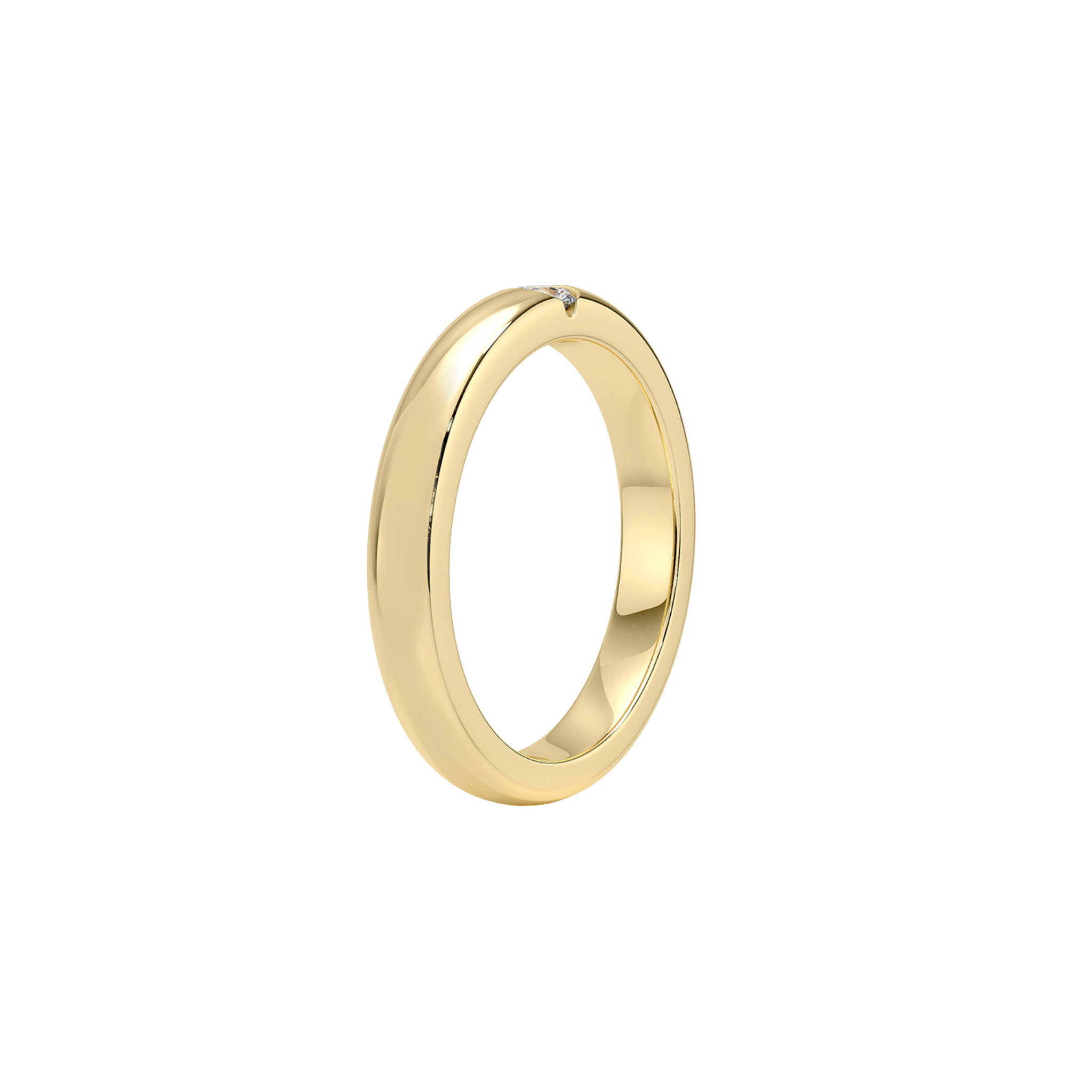 Corvin Diamond Accent 4.5mm Band in 18K Gold - Natural diamond and lab grown diamond engagement rings and wedding bands at unbeatable prices. Best bridal jewelry collections in Dubai and Abu Dhabi, featuring custom-made rings, timeless solitaires, and luxury wedding sets. Richie Gold & Diamond in the heart of Dubai Gold Souk — your trusted destination for engagement rings, wedding bands, and fine jewelry in the UAE, Dubai Mall, Fashion Avenue, Mall of the Emirates, and Palm Jumeirah.