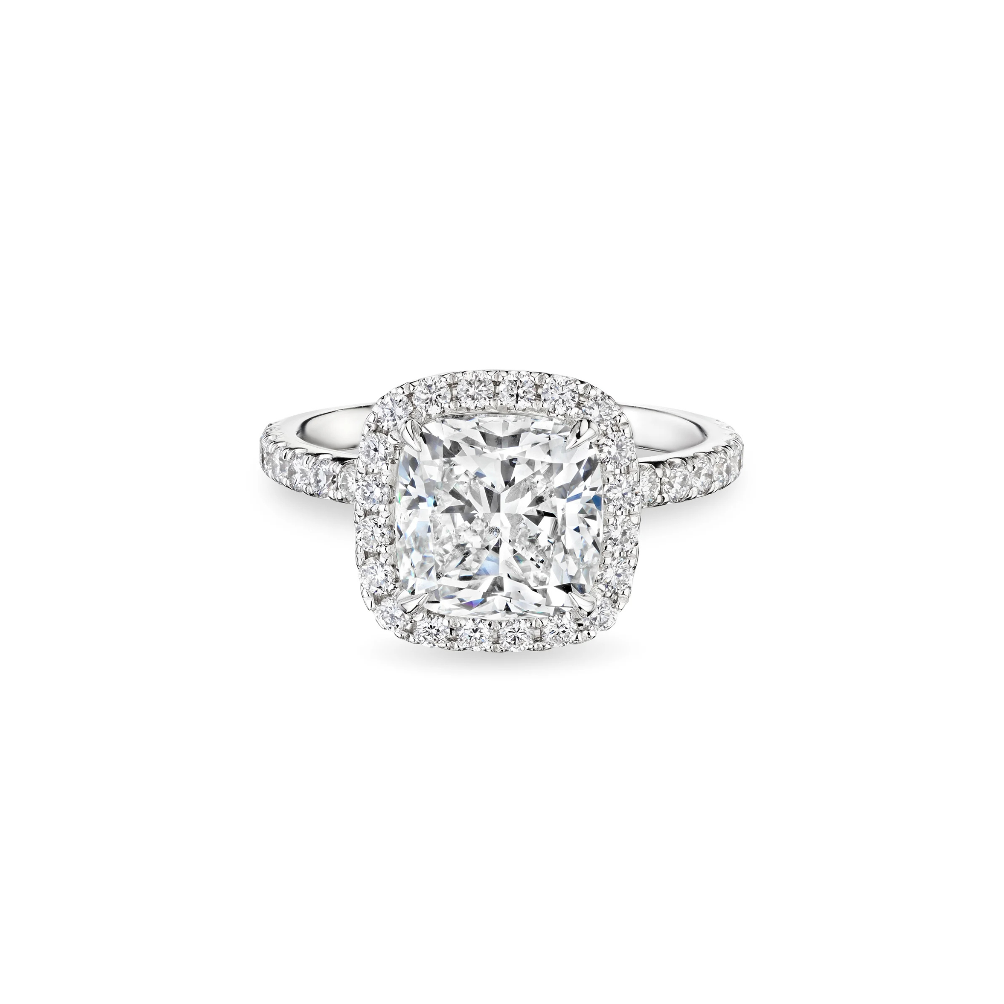 Cushion Halo Diamond Engagement Ring 18K White Gold  - Natural Diamonds & Lab Grown Diamonds  - Best prices for jewelry and diamonds. The best jewelry to shop in Dubai and Abu Dhabi - Dubai Tourism. Best Shopping in Dubai Mall - Fashion Avenue, Mall of Emirates, Dubai, Palm Jumeirah and UAE. Hip-hop custom jewelry and manufacturer supplier - diamond and gold wholesaler. The best place to visit in Dubai during vacation. Richie Gold & Diamond is located in Dubai Gold Souk