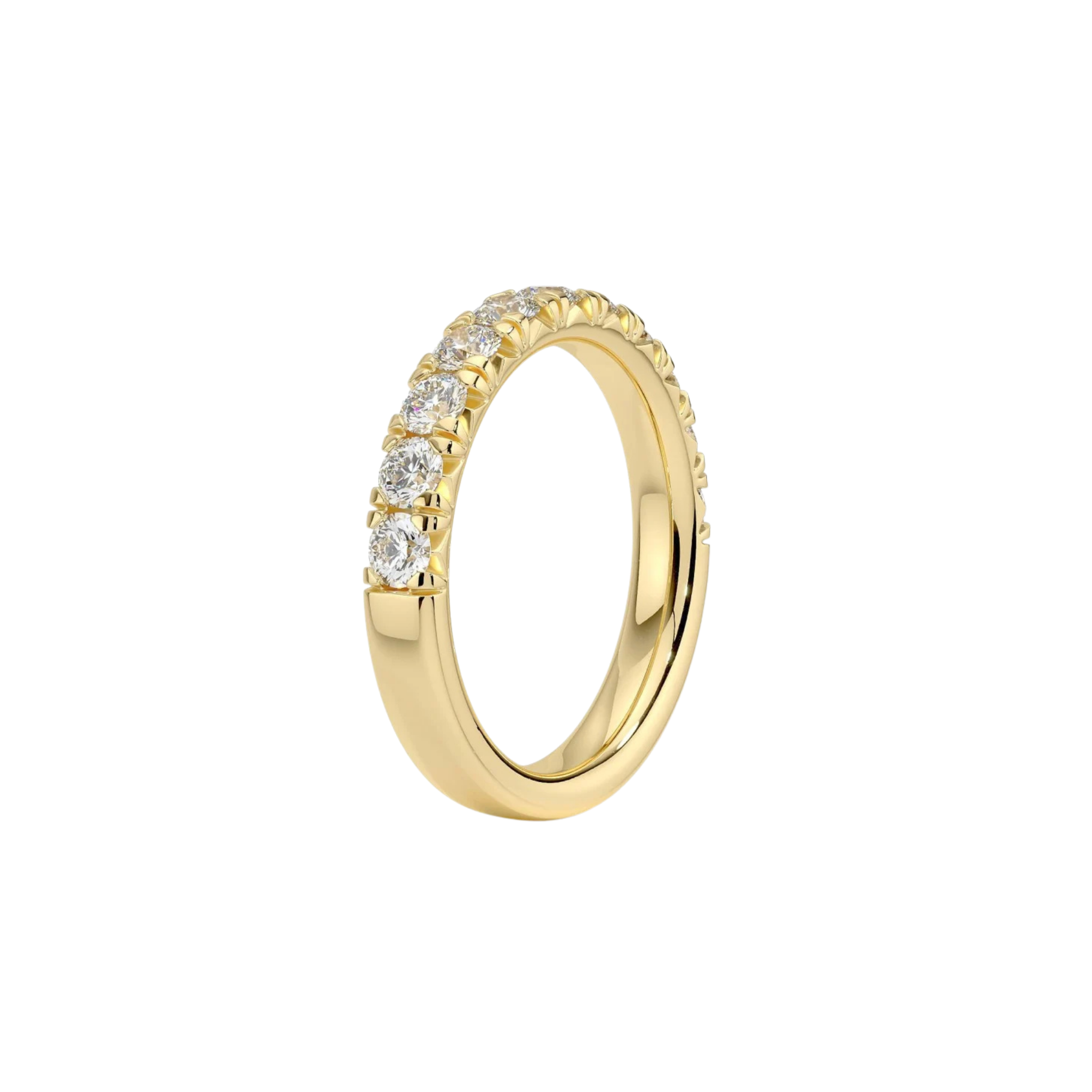 Cyana Diamond Pave Band 18K Gold - Natural diamond and lab grown diamond engagement rings and wedding bands at unbeatable prices. Best bridal jewelry collections in Dubai and Abu Dhabi, featuring custom-made rings, timeless solitaires, and luxury wedding sets. Richie Gold & Diamond in the heart of Dubai Gold Souk — your trusted destination for engagement rings, wedding bands, and fine jewelry in the UAE, Dubai Mall, Fashion Avenue, Mall of the Emirates, and Palm Jumeirah