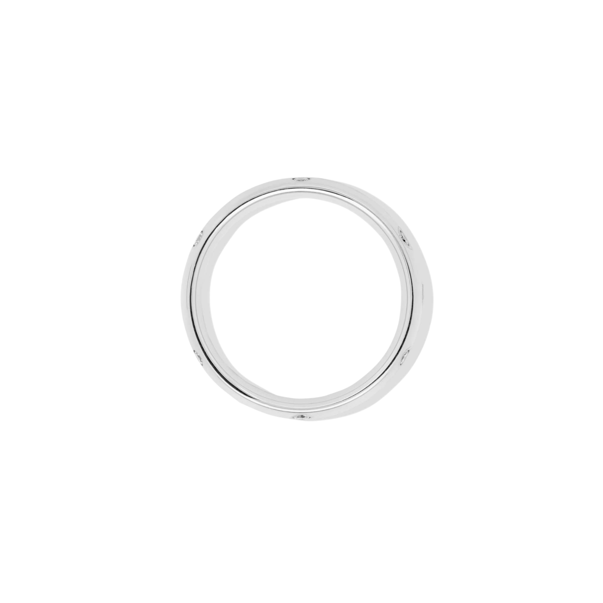 Cylene Wide Diamond Inset Band 18K White Gold - Natural diamond and lab grown diamond engagement rings and wedding bands at unbeatable prices. Best bridal jewelry collections in Dubai and Abu Dhabi, featuring custom-made rings, timeless solitaires, and luxury wedding sets. Richie Gold & Diamond in the heart of Dubai Gold Souk — your trusted destination for engagement rings, wedding bands, and fine jewelry in the UAE, Dubai Mall, Fashion Avenue, Mall of the Emirates, and Palm Jumeirah