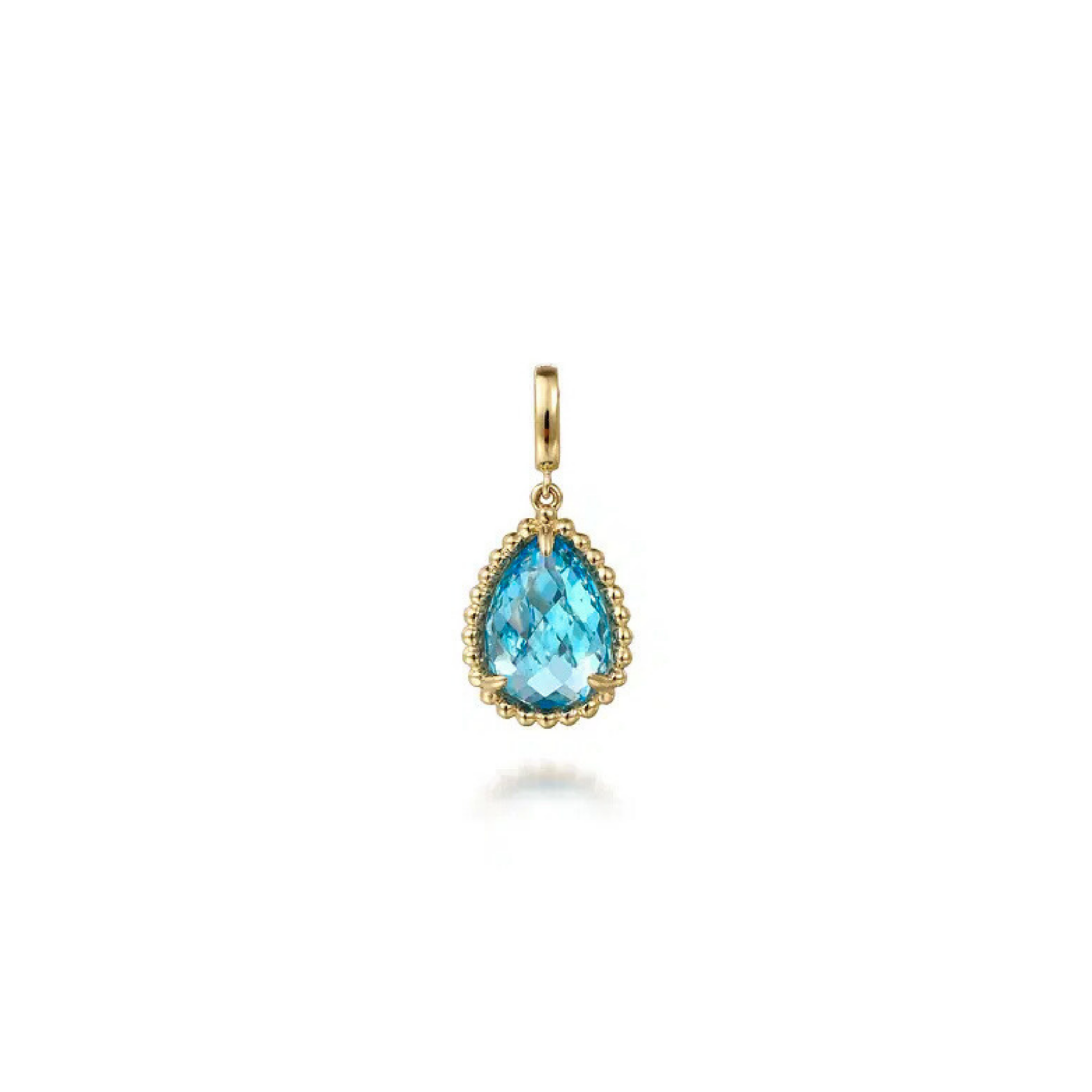 Cyrene London Blue Topaz Charm 18K Gold - Natural Diamonds & Lab Grown Diamonds  - Best prices for jewelry and diamonds. The best jewelry to shop in Dubai and Abu Dhabi - Dubai Tourism. Best Shopping in Dubai Mall - Fashion Avenue, Mall of Emirates, Dubai, Palm Jumeirah and UAE. Hip-hop custom jewelry and manufacturer supplier - diamond and gold wholesaler. The best place to visit in Dubai during vacation. Richie Gold & Diamond is located in Dubai Gold Souk.