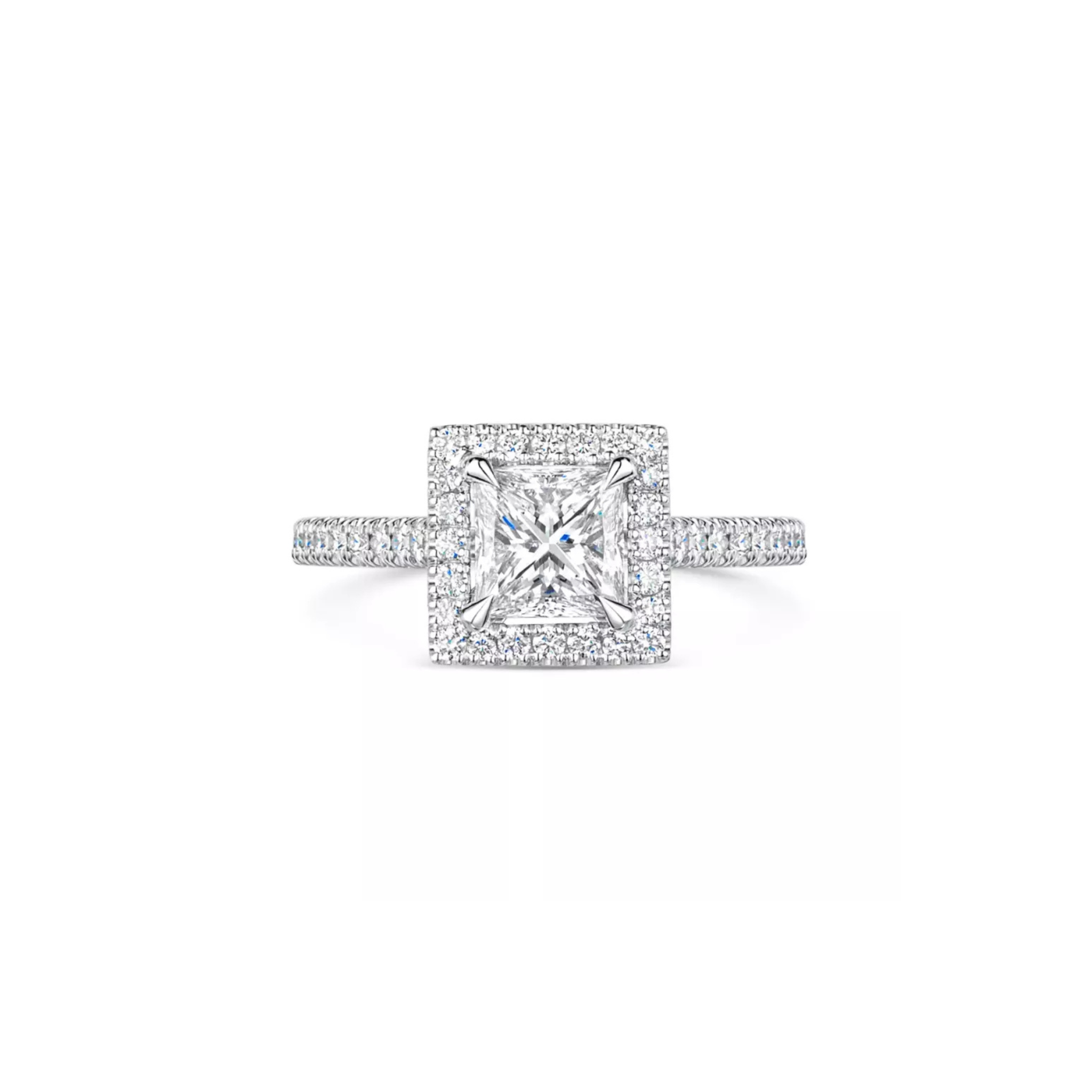 Elaris Princess-Cut Halo Diamond Engagement Ring  - Natural Diamonds & Lab Grown Diamonds  - Best prices for jewelry and diamonds. The best jewelry to shop in Dubai and Abu Dhabi - Dubai Tourism. Best Shopping in Dubai Mall - Fashion Avenue, Mall of Emirates, Dubai, Palm Jumeirah and UAE. Hip-hop custom jewelry and manufacturer supplier - diamond and gold wholesaler. The best place to visit in Dubai during vacation. Richie Gold & Diamond is located in Dubai Gold Souk