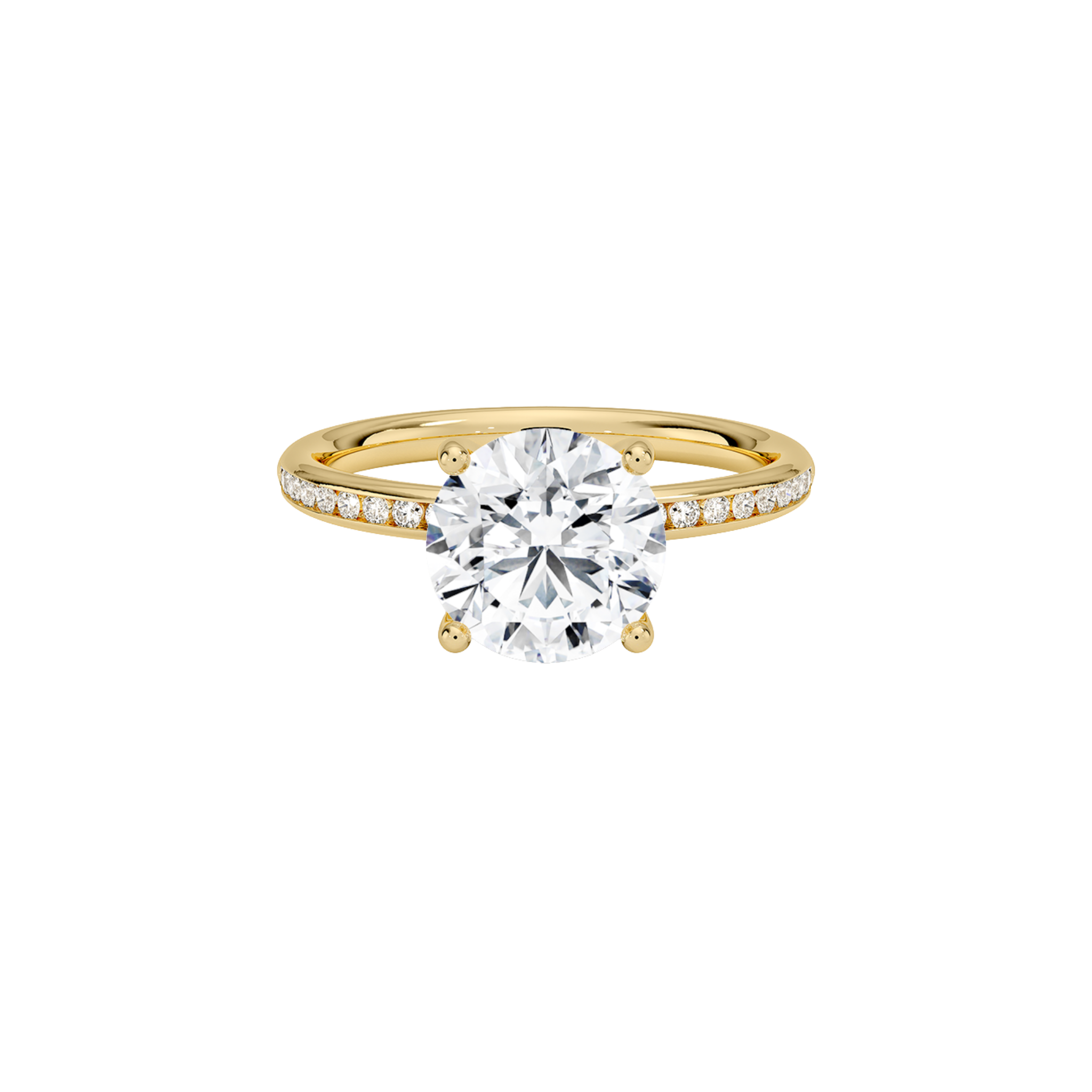 Elarisse Round Channel-Set Ring in 18K Gold - Best prices for jewelry and diamonds. The best jewelry to shop in Dubai and Abu Dhabi - Dubai Tourism. Best Shopping in Dubai Mall - Fashion Avenue, Mall of Emirates, Dubai, Palm Jumeirah and UAE. Hip-hop custom jewelry and manufacturer supplier - diamond and gold wholesaler. The best place to visit in Dubai during vacation. Richie Gold & Diamond is located in Dubai Gold Souk