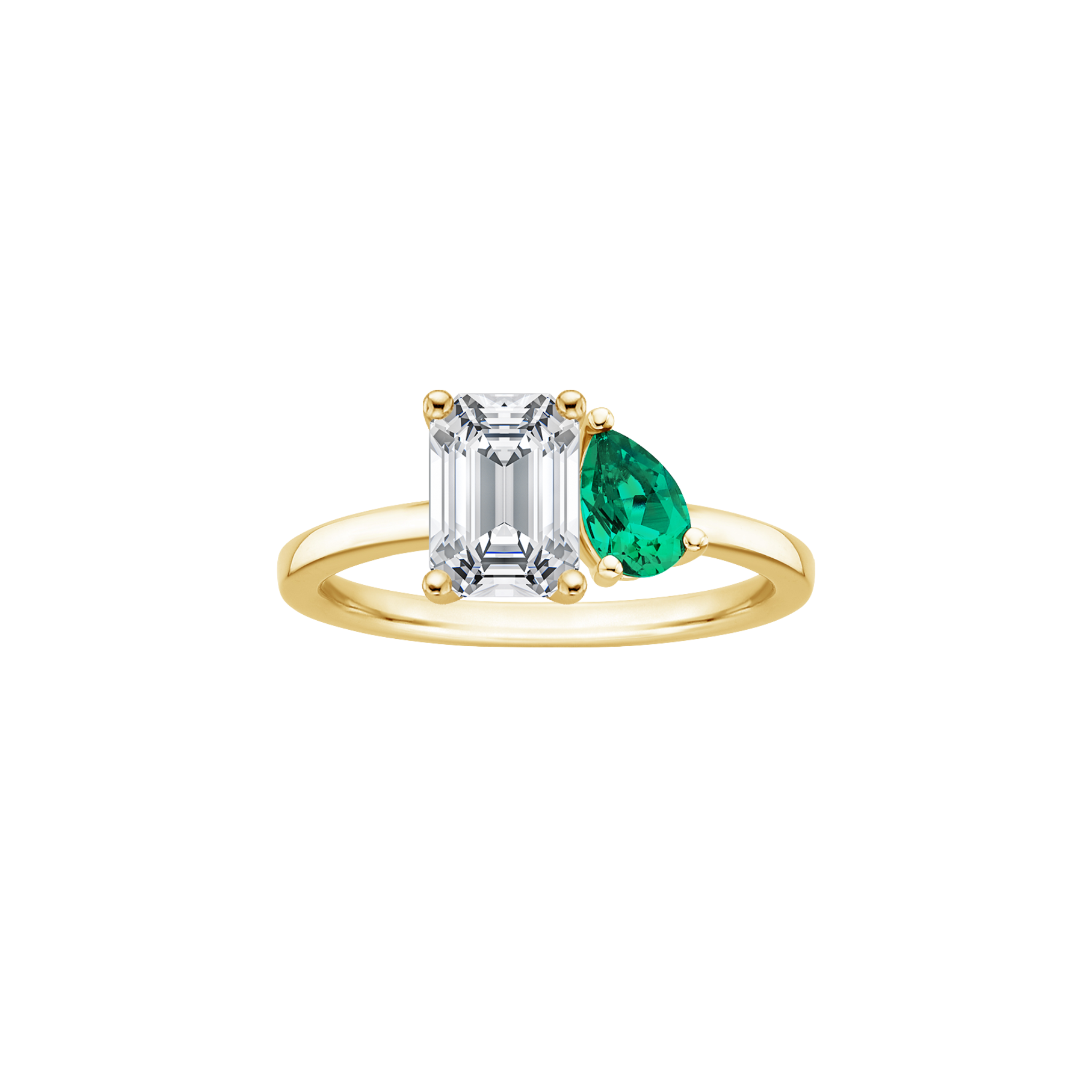 Esmara Toi et Moi Emerald Ring in 18K Gold - Best prices for jewelry and diamonds. The best jewelry to shop in Dubai and Abu Dhabi - Dubai Tourism. Best Shopping in Dubai Mall - Fashion Avenue, Mall of Emirates, Dubai, Palm Jumeirah and UAE. Hip-hop custom jewelry and manufacturer supplier - diamond and gold wholesaler. The best place to visit in Dubai during vacation. Richie Gold & Diamond is located in Dubai Gold Souk