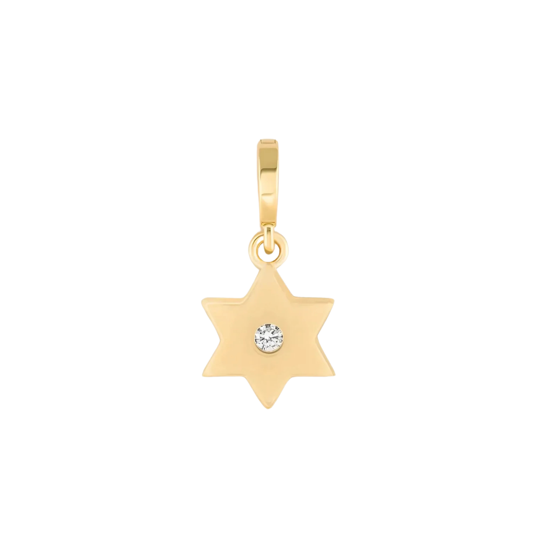 Evie Star of David Charm 18K Gold - Natural Diamonds & Lab Grown Diamonds  - Best prices for jewelry and diamonds. The best jewelry to shop in Dubai and Abu Dhabi - Dubai Tourism. Best Shopping in Dubai Mall - Fashion Avenue, Mall of Emirates, Dubai, Palm Jumeirah and UAE. Hip-hop custom jewelry and manufacturer supplier - diamond and gold wholesaler. The best place to visit in Dubai during vacation. Richie Gold & Diamond is located in Dubai Gold Souk
