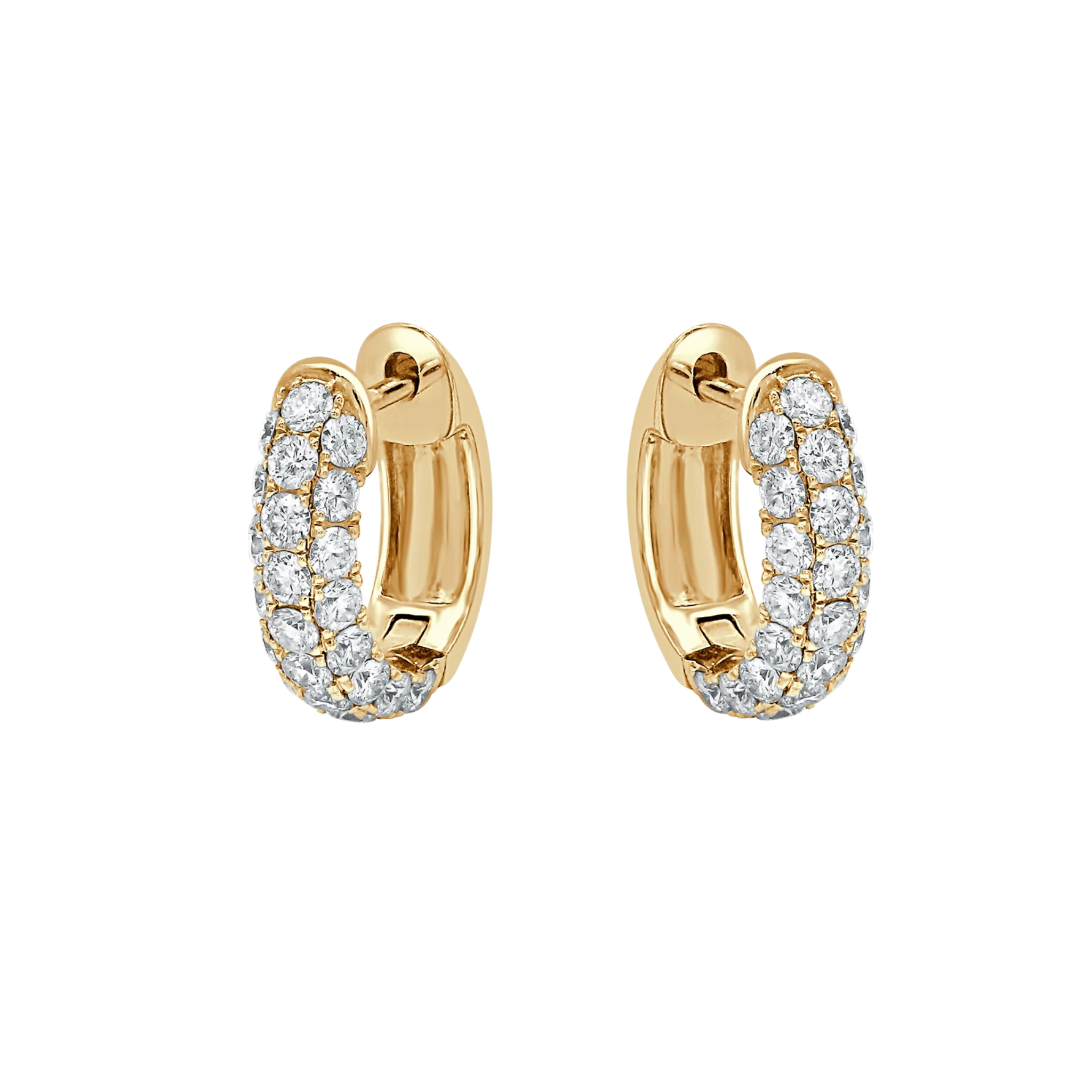 Liora Diamond Pave Huggie Earrings 18K Gold  - Natural Diamonds & Lab Grown Diamonds  - Best prices for jewelry and diamonds. The best jewelry to shop in Dubai and Abu Dhabi - Dubai Tourism. Best Shopping in Dubai Mall - Fashion Avenue, Mall of Emirates, Dubai, Palm Jumeirah and UAE. Hip-hop custom jewelry and manufacturer supplier - diamond and gold wholesaler. The best place to visit in Dubai during vacation. Richie Gold & Diamond is located in Dubai Gold Souk