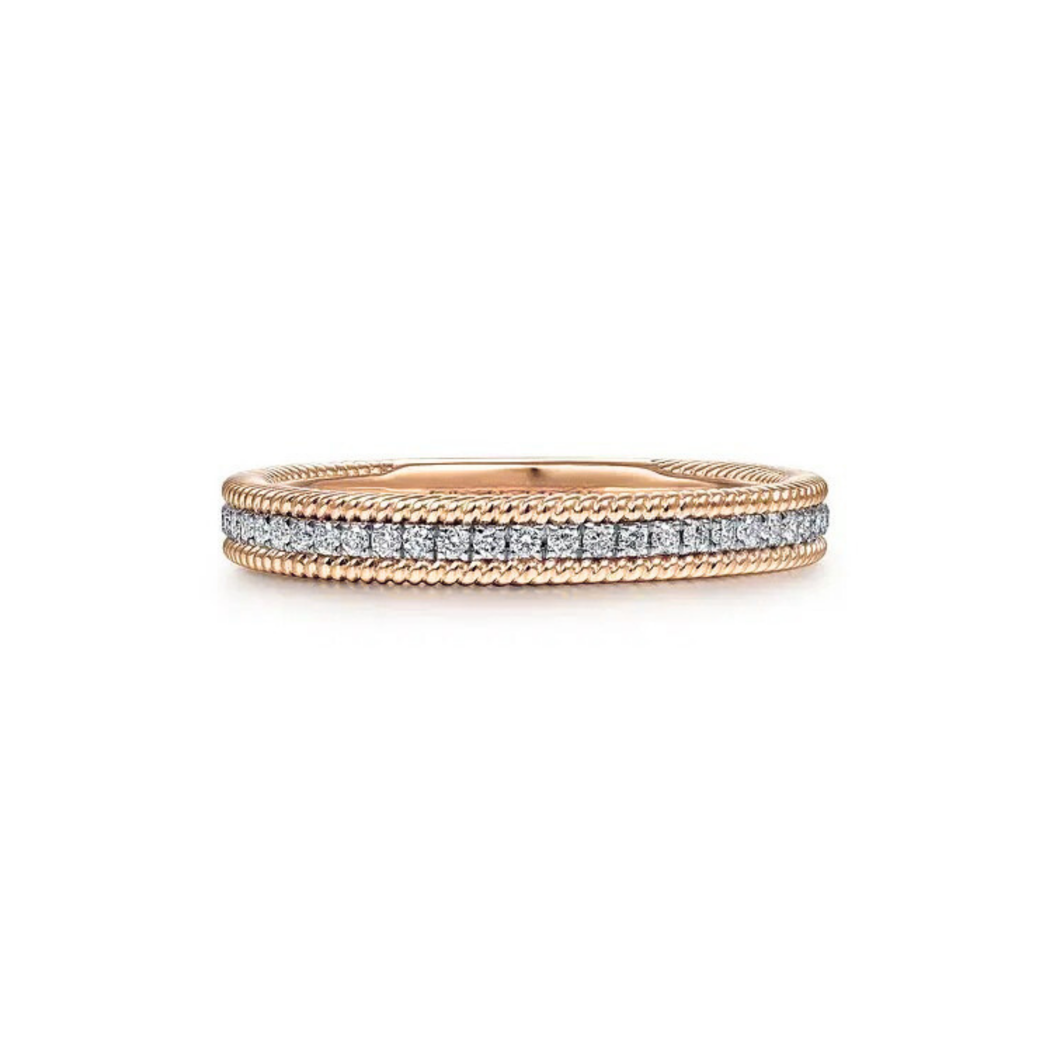Lucéra Narrow Diamond Rope Band 18K Rose Gold - Natural Diamonds & Lab Grown Diamonds  - Best prices for jewelry and diamonds. The best jewelry to shop in Dubai and Abu Dhabi - Dubai Tourism. Best Shopping in Dubai Mall - Fashion Avenue, Mall of Emirates, Dubai, Palm Jumeirah and UAE. Hip-hop custom jewelry and manufacturer supplier - diamond and gold wholesaler. The best place to visit in Dubai during vacation. Richie Gold & Diamond is located in Dubai Gold Souk