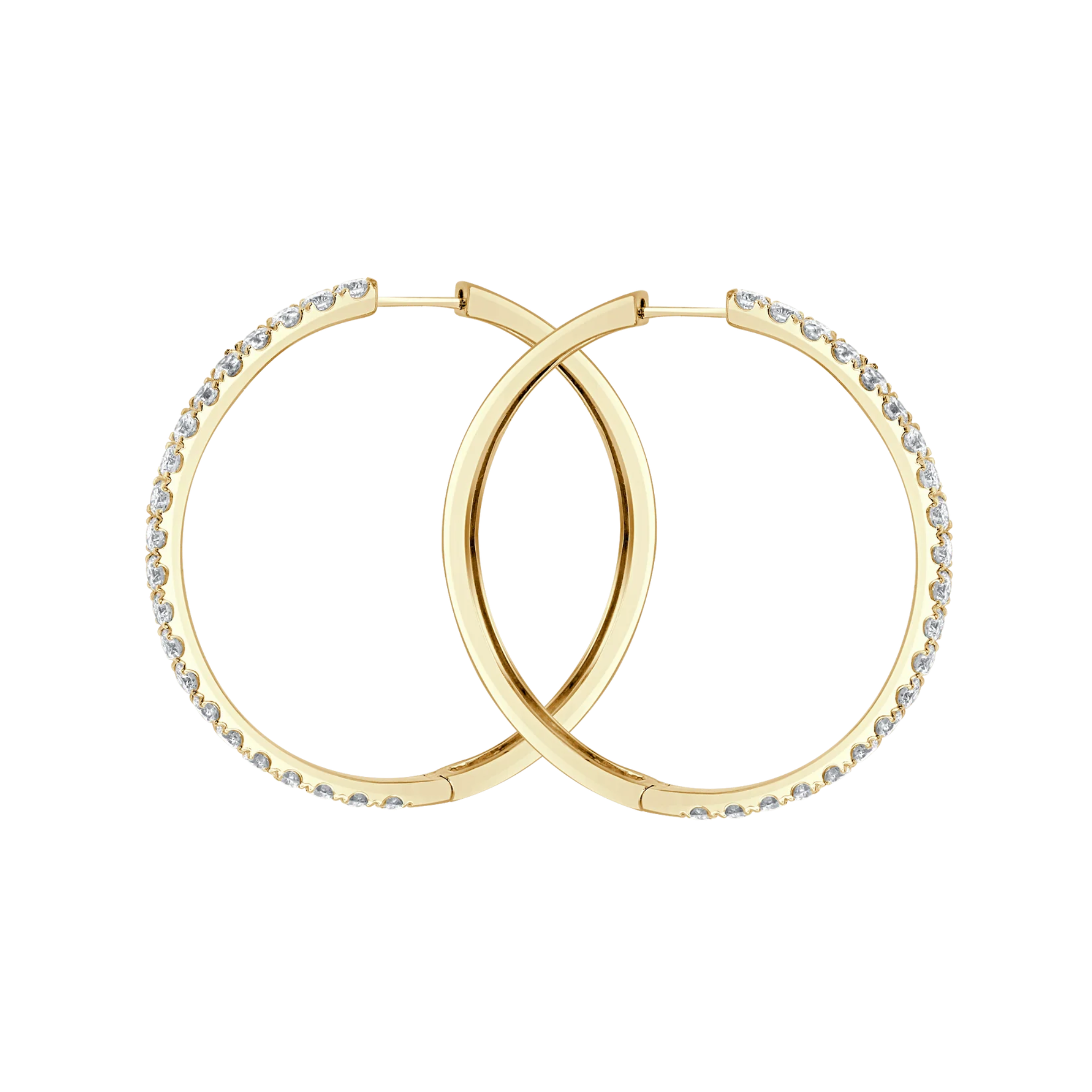 Lucienne Diamond MD Hoop Earrings 18K Gold- Natural Diamonds & Lab Grown Diamonds  - Best prices for jewelry and diamonds. The best jewelry to shop in Dubai and Abu Dhabi - Dubai Tourism. Best Shopping in Dubai Mall - Fashion Avenue, Mall of Emirates, Dubai, Palm Jumeirah and UAE. Hip-hop custom jewelry and manufacturer supplier - diamond and gold wholesaler. The best place to visit in Dubai during vacation. Richie Gold & Diamond is located in Dubai Gold Souk