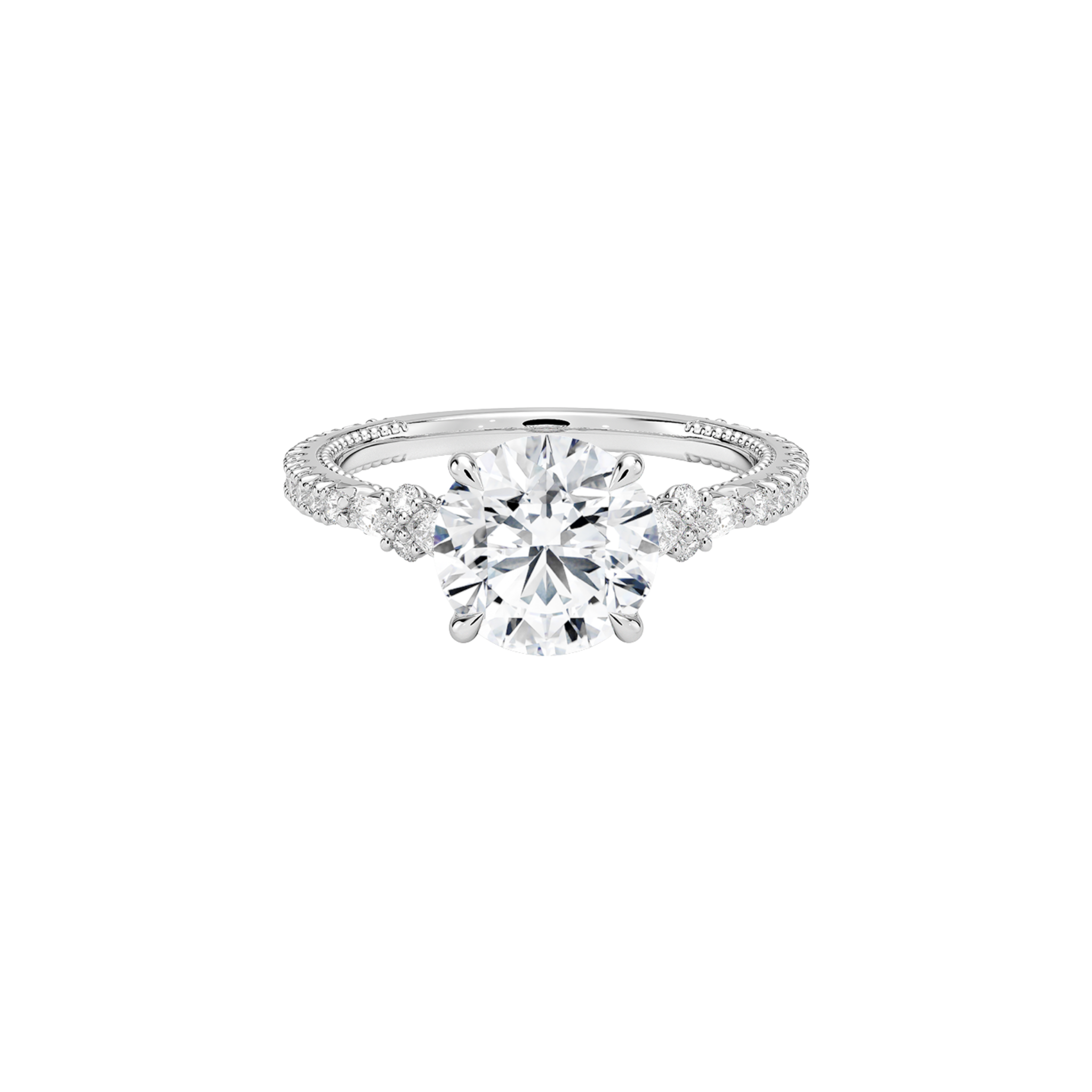 Lumarelle Floral Diamond Ring in 18K White Gold - Best prices for jewelry and diamonds. The best jewelry to shop in Dubai and Abu Dhabi - Dubai Tourism. Best Shopping in Dubai Mall - Fashion Avenue, Mall of Emirates, Dubai, Palm Jumeirah and UAE. Hip-hop custom jewelry and manufacturer supplier - diamond and gold wholesaler. The best place to visit in Dubai during vacation. Richie Gold & Diamond is located in Dubai Gold Souk