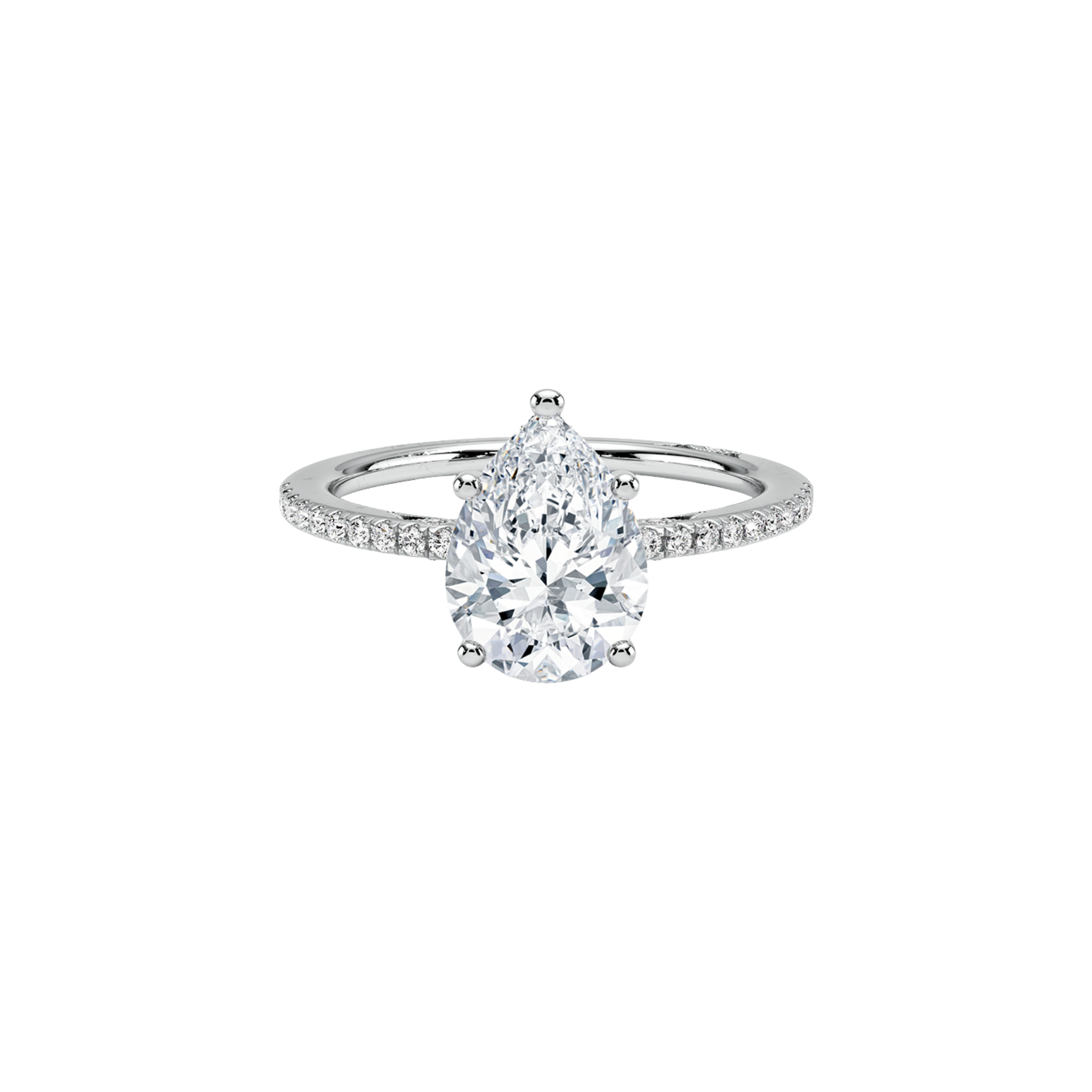 Lumireth Pear Cut Cathedral Ring in 18K White Gold - Best prices for jewelry and diamonds. The best jewelry to shop in Dubai and Abu Dhabi - Dubai Tourism. Best Shopping in Dubai Mall - Fashion Avenue, Mall of Emirates, Dubai, Palm Jumeirah and UAE. Hip-hop custom jewelry and manufacturer supplier - diamond and gold wholesaler. The best place to visit in Dubai during vacation. Richie Gold & Diamond is located in Dubai Gold Souk