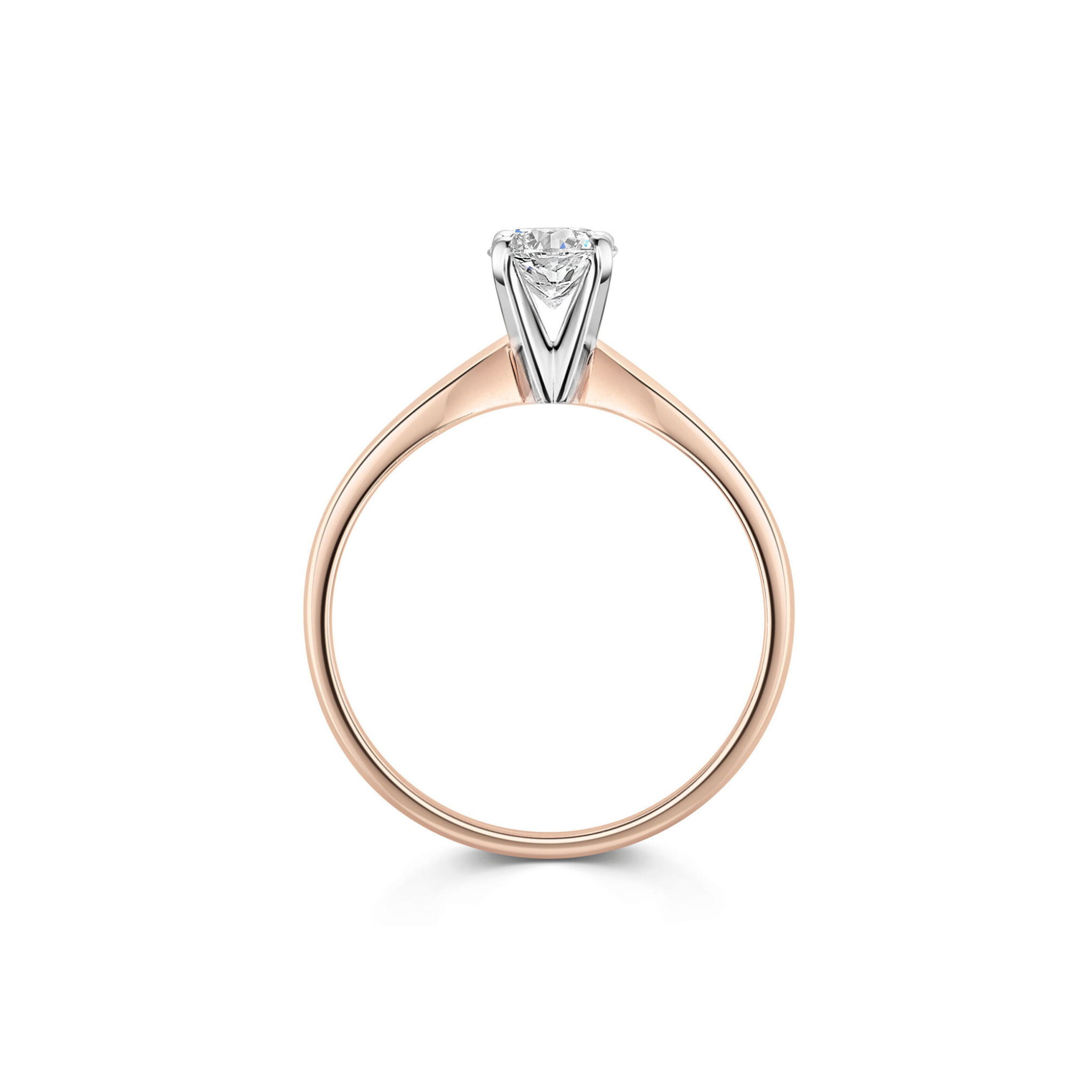 Lunara Classic Solitaire Diamond Ring 18K Rose Gold - Best prices for jewelry and diamonds. The best jewelry to shop in Dubai and Abu Dhabi - Dubai Tourism. Best Shopping in Dubai Mall - Fashion Avenue, Mall of Emirates, Dubai, Palm Jumeirah and UAE. Hip-hop custom jewelry and manufacturer supplier - diamond and gold wholesaler. The best place to visit in Dubai during vacation. Richie Gold & Diamond is located in Dubai Gold Souk