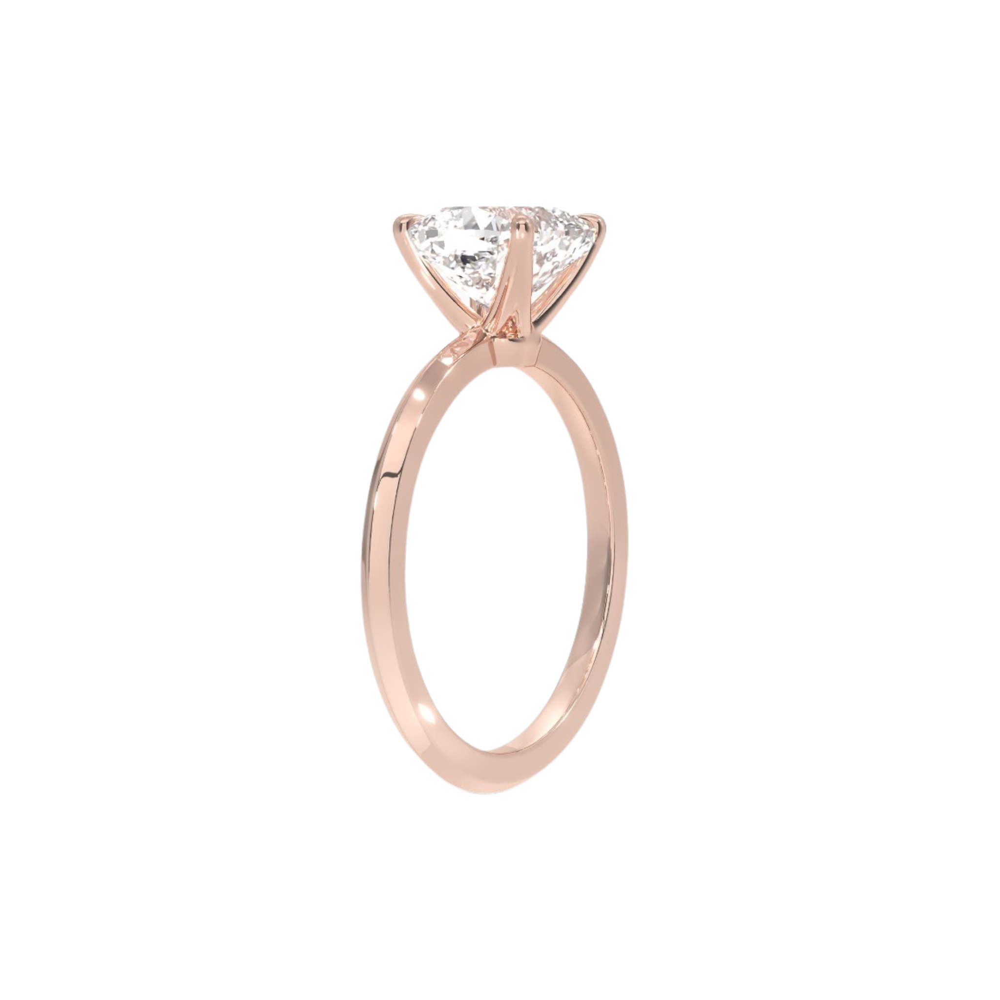 Lyra Cushion Solitaire Ring in 18K Rose Gold - Best prices for jewelry and diamonds. The best jewelry to shop in Dubai and Abu Dhabi - Dubai Tourism. Best Shopping in Dubai Mall - Fashion Avenue, Mall of Emirates, Dubai, Palm Jumeirah and UAE. Hip-hop custom jewelry and manufacturer supplier - diamond and gold wholesaler. The best place to visit in Dubai during vacation. Richie Gold & Diamond is located in Dubai Gold Souk