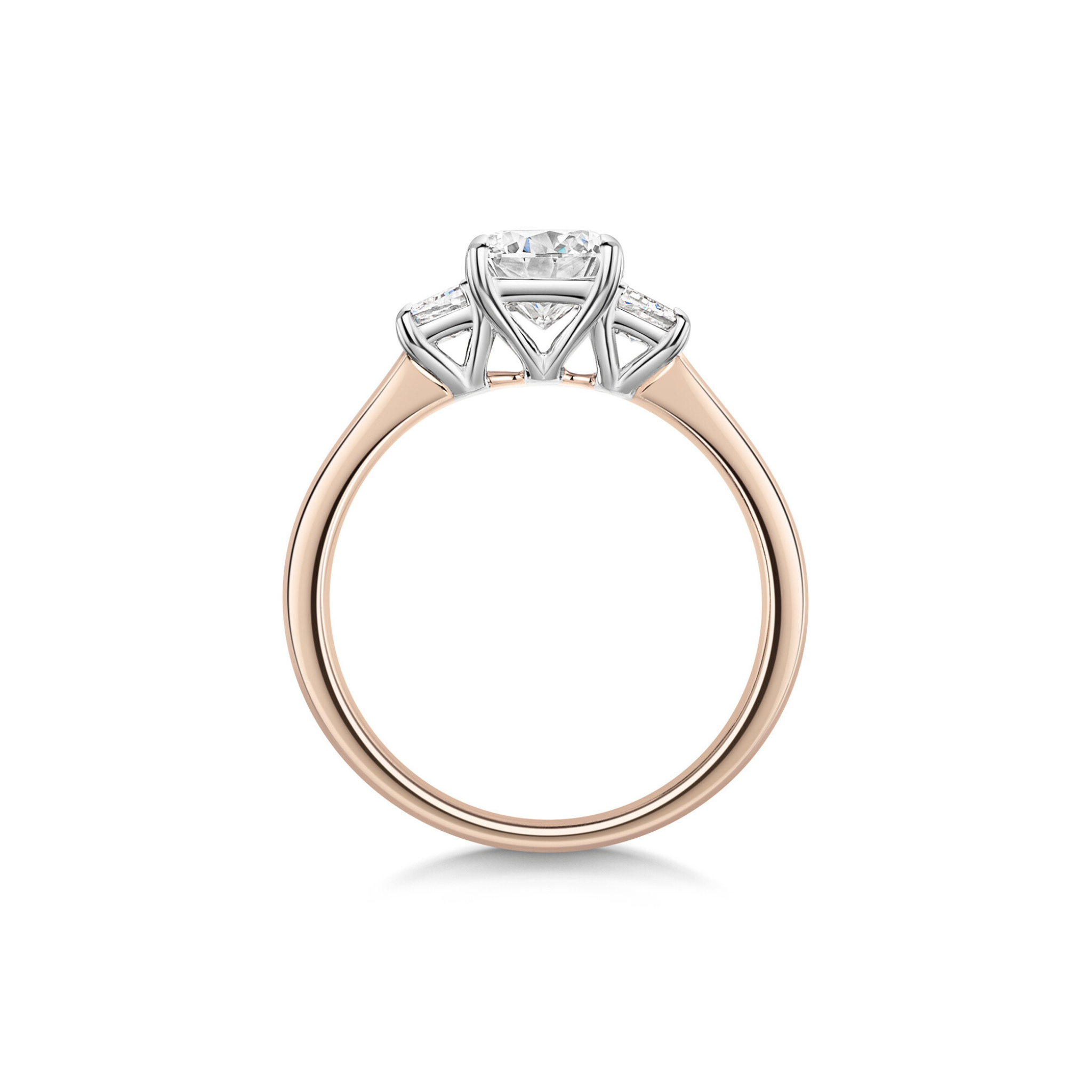 Lyssara Radiant-Cut Three-Stone Ring 18K Rose Gold - Best prices for jewelry and diamonds. The best jewelry to shop in Dubai and Abu Dhabi - Dubai Tourism. Best Shopping in Dubai Mall - Fashion Avenue, Mall of Emirates, Dubai, Palm Jumeirah and UAE. Hip-hop custom jewelry and manufacturer supplier - diamond and gold wholesaler. The best place to visit in Dubai during vacation. Richie Gold & Diamond is located in Dubai Gold Souk