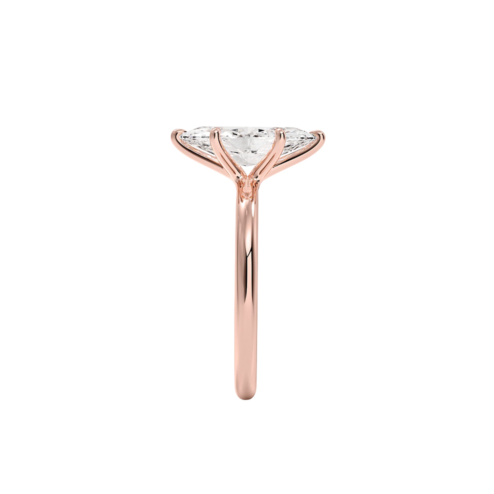 Marcelline Marquise Solitaire Ring in 18K Rose Gold - Best prices for jewelry and diamonds. The best jewelry to shop in Dubai and Abu Dhabi - Dubai Tourism. Best Shopping in Dubai Mall - Fashion Avenue, Mall of Emirates, Dubai, Palm Jumeirah and UAE. Hip-hop custom jewelry and manufacturer supplier - diamond and gold wholesaler. The best place to visit in Dubai during vacation. Richie Gold & Diamond is located in Dubai Gold Souk