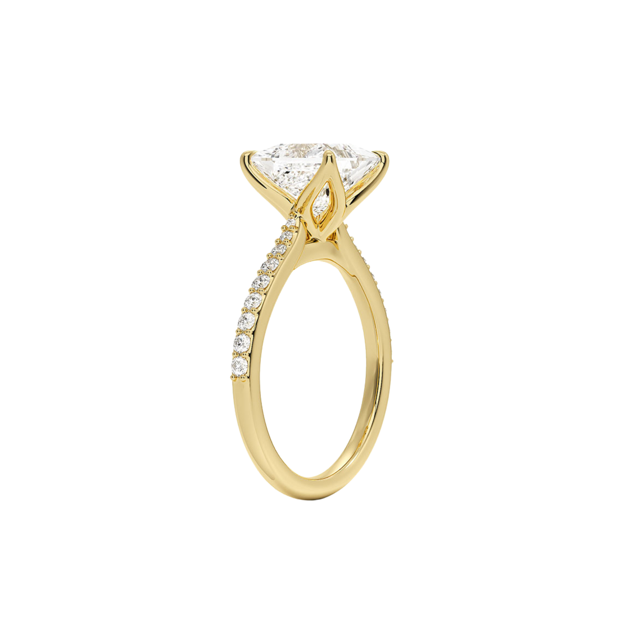 Novara Princess Cathedral Ring in 18K Gold - Best prices for jewelry and diamonds. The best jewelry to shop in Dubai and Abu Dhabi - Dubai Tourism. Best Shopping in Dubai Mall - Fashion Avenue, Mall of Emirates, Dubai, Palm Jumeirah and UAE. Hip-hop custom jewelry and manufacturer supplier - diamond and gold wholesaler. The best place to visit in Dubai during vacation. Richie Gold & Diamond is located in Dubai Gold Souk