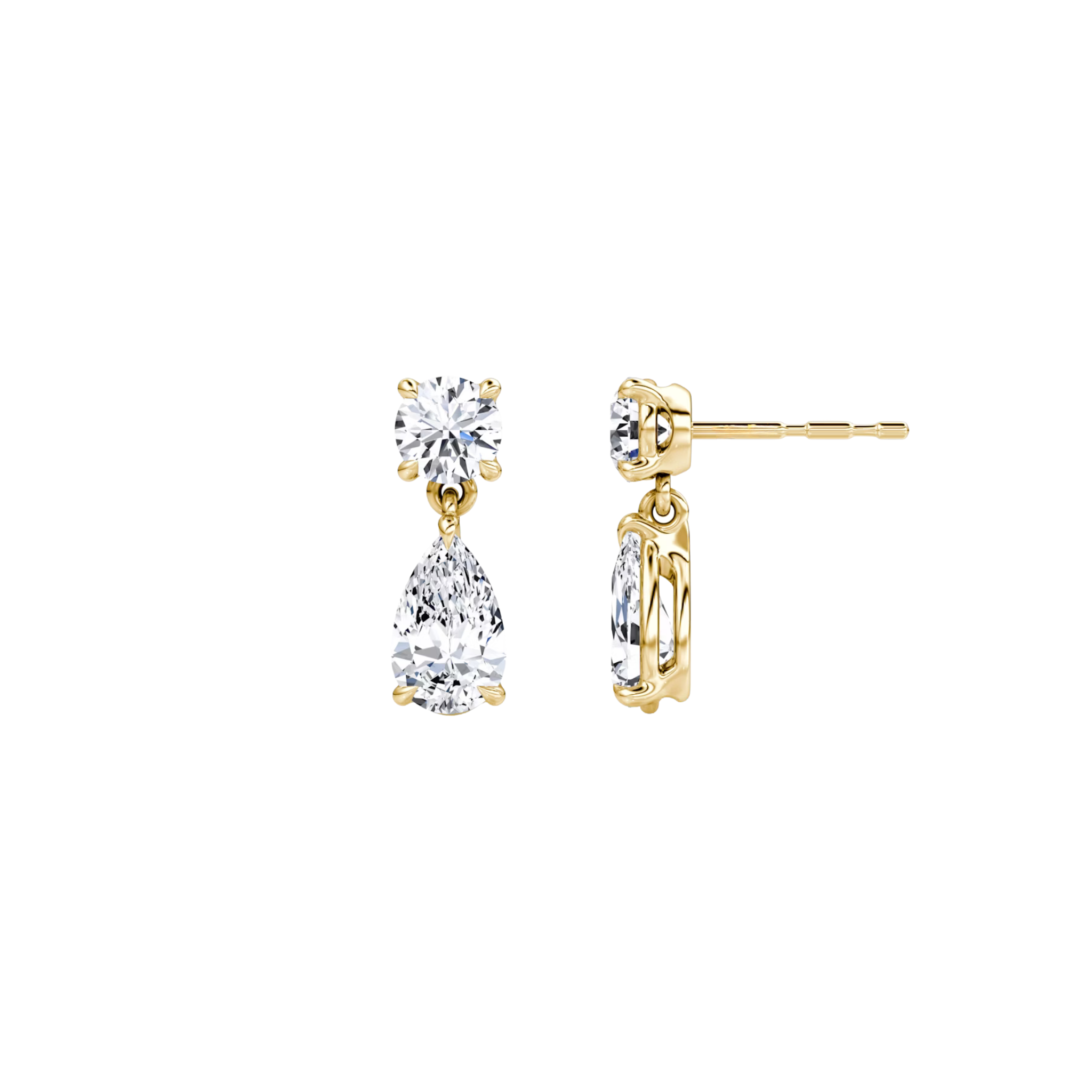 Ophira Diamond Drop Earrings 18K Gold - Natural Diamonds & Lab Grown Diamonds - Best prices for jewelry and diamonds. The best jewelry to shop in Dubai and Abu Dhabi - Dubai Tourism. Best Shopping in Dubai Mall - Fashion Avenue, Mall of Emirates, Dubai, Palm Jumeirah and UAE. Hip-hop custom jewelry and manufacturer supplier - diamond and gold wholesaler. The best place to visit in Dubai during vacation. Richie Gold & Diamond is located in Dubai Gold Souk