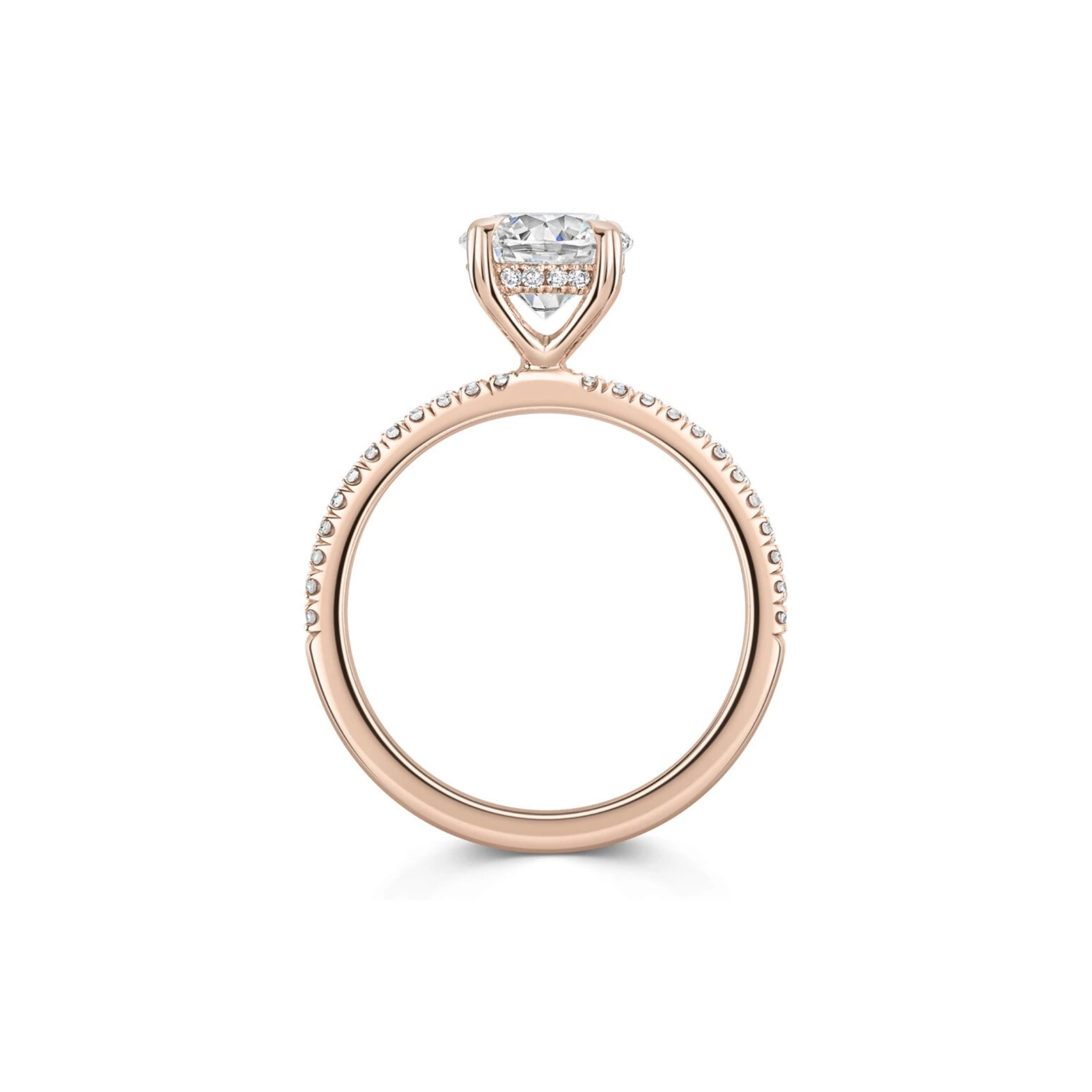 Orianne Round-Cut Diamond Engagement Ring 18K Gold - Best prices for jewelry and diamonds. The best jewelry to shop in Dubai and Abu Dhabi - Dubai Tourism. Best Shopping in Dubai Mall - Fashion Avenue, Mall of Emirates, Dubai, Palm Jumeirah and UAE. Hip-hop custom jewelry and manufacturer supplier - diamond and gold wholesaler. The best place to visit in Dubai during vacation. Richie Gold & Diamond is located in Dubai Gold Souk