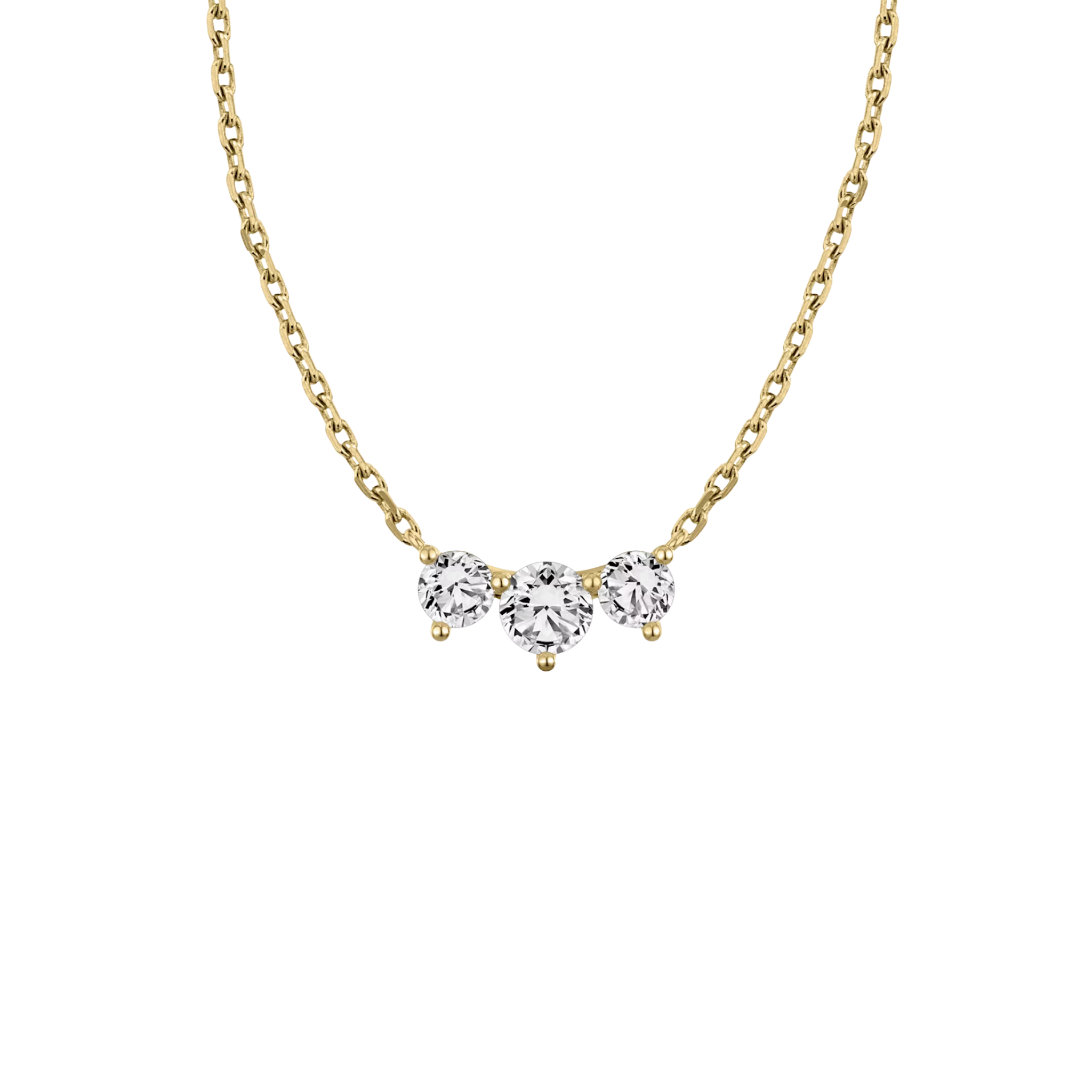 Rivière 3-Stone Diamond Pendant 18K Gold - Holiday Gifts, Gifts for Her, Gifts for wife, Bridemaids Gifts, Best Online Jewelry Store, Most Reputable Diamond Jewelry Store, Best Online Jewelry Dubai, Europe and North America. Fast Online Shipping Jewelry, Natural Diamond Jewelry, Lab Grown Diamond Jewelry, Best Birthday Gift Ideas, Best Anniversary Gift Ideas, Best Christmas Gift Idea, Best Engagement Ring Brand, Best Jewelry Brand, Christmas Shopping. 