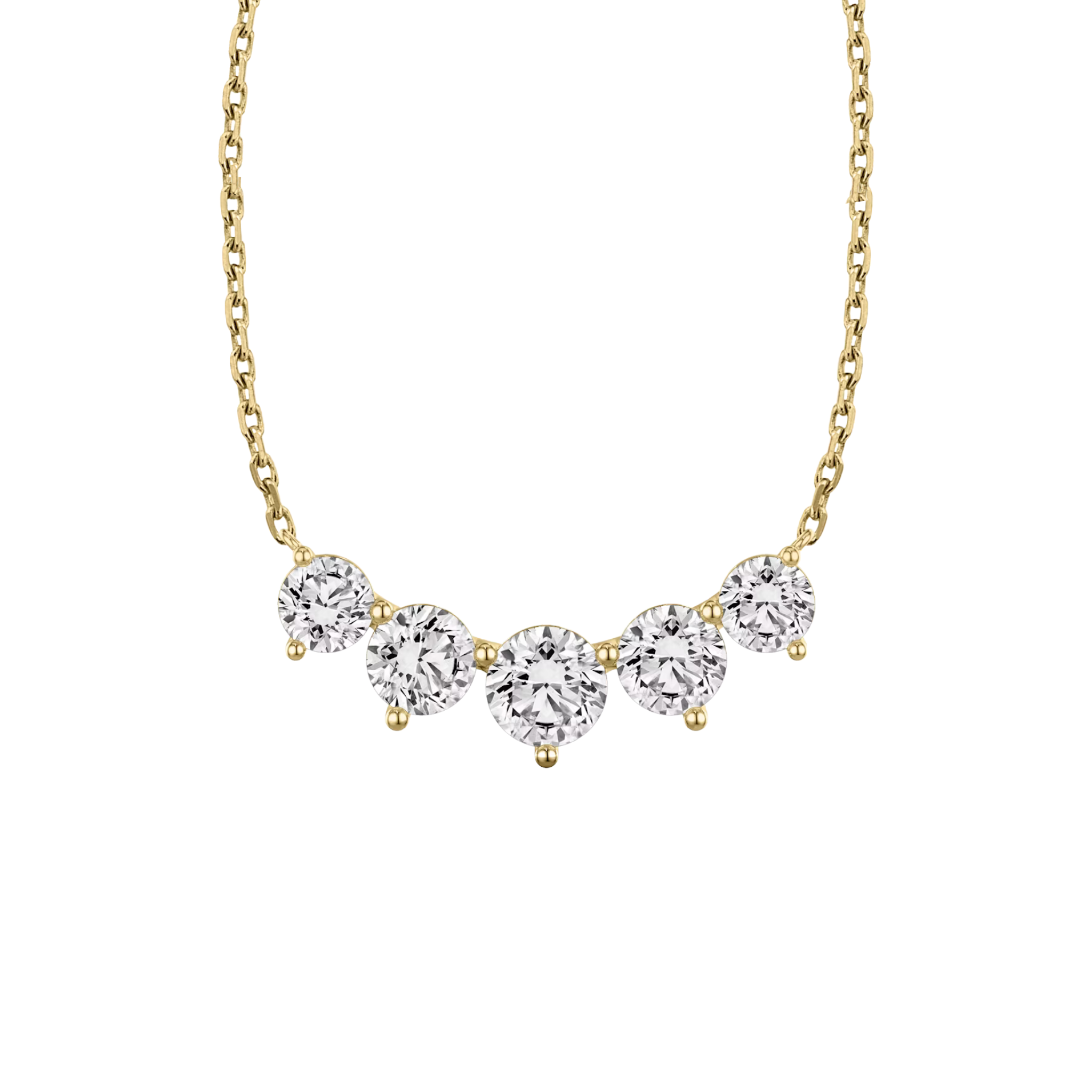 Rivière 5-Stone Diamond Pendant 18K Gold - Holiday Gifts, Gifts for Her, Gifts for wife, Bridemaids Gifts, Best Online Jewelry Store, Most Reputable Diamond Jewelry Store, Best Online Jewelry Dubai, Europe and North America. Fast Online Shipping Jewelry, Natural Diamond Jewelry, Lab Grown Diamond Jewelry, Best Birthday Gift Ideas, Best Anniversary Gift Ideas, Best Christmas Gift Idea, Best Engagement Ring Brand, Best Jewelry Brand, Christmas Shopping. 