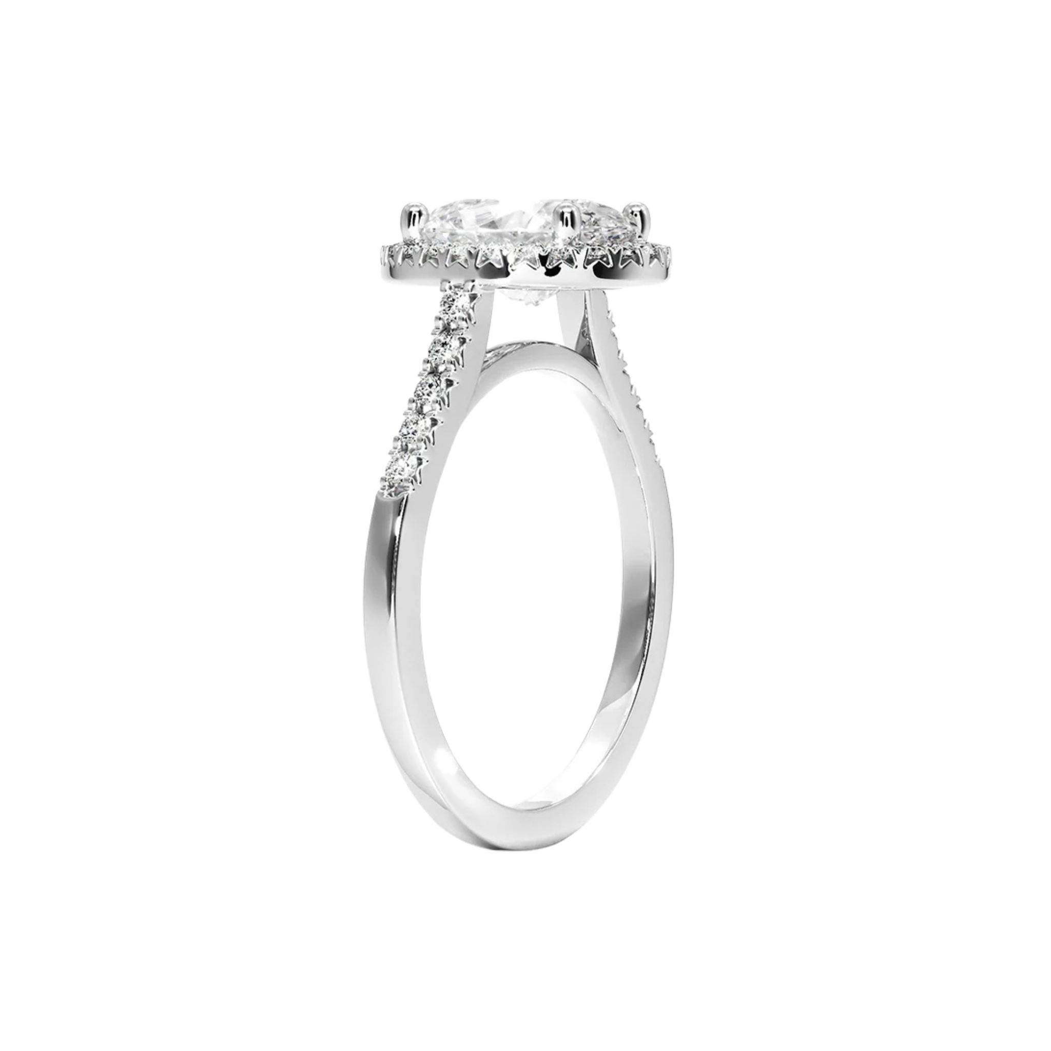 Roselisse Oval Hidden Halo Ring 18K White Gold - Best prices for jewelry and diamonds. The best jewelry to shop in Dubai and Abu Dhabi - Dubai Tourism. Best Shopping in Dubai Mall - Fashion Avenue, Mall of Emirates, Dubai, Palm Jumeirah and UAE. Hip-hop custom jewelry and manufacturer supplier - diamond and gold wholesaler. The best place to visit in Dubai during vacation. Richie Gold & Diamond is located in Dubai Gold Souk