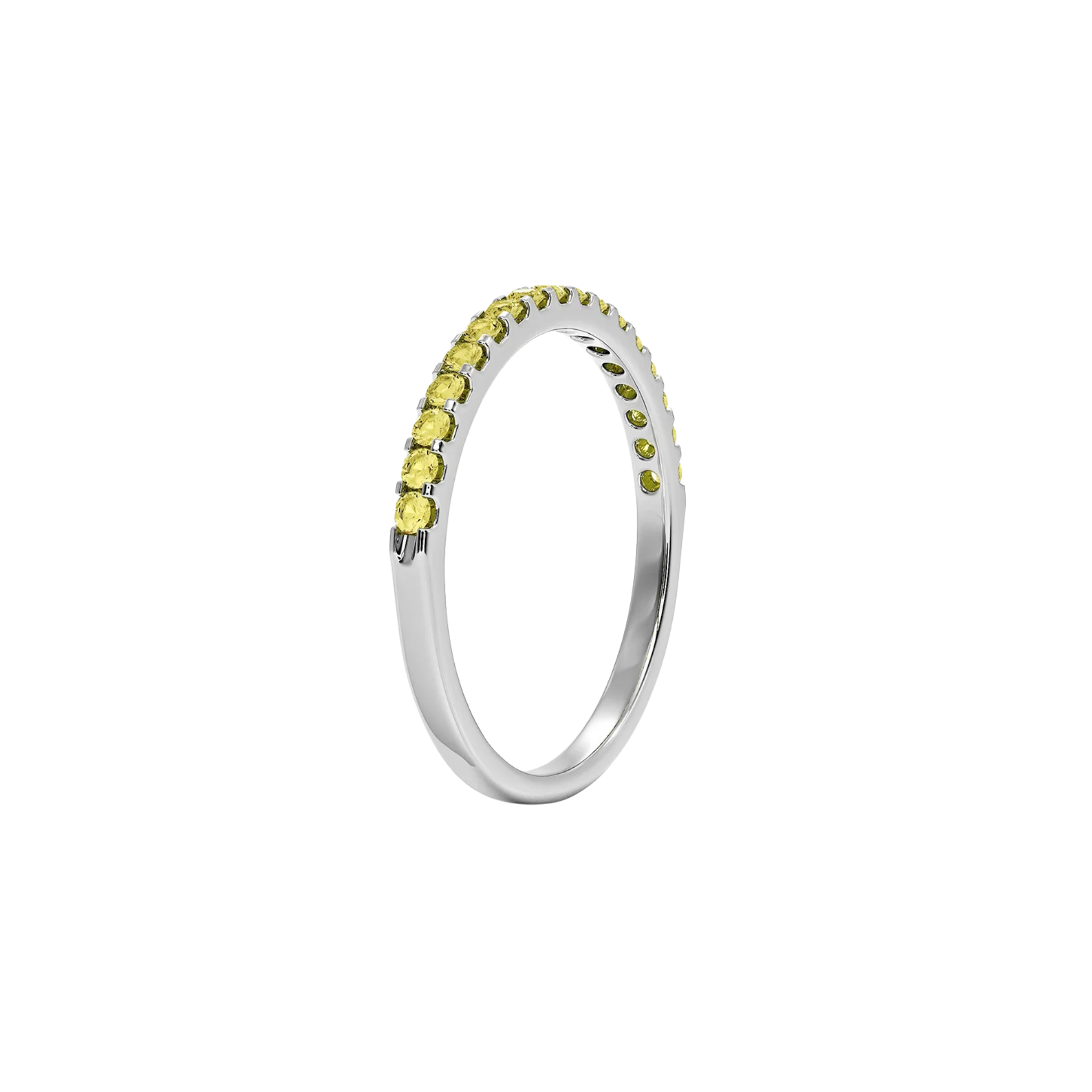 Selara Yellow Diamond Band in 18K White Gold - Natural diamond and lab grown diamond engagement rings and wedding bands at unbeatable prices. Best bridal jewelry collections in Dubai and Abu Dhabi, featuring custom-made rings, timeless solitaires, and luxury wedding sets. Richie Gold & Diamond in the heart of Dubai Gold Souk — your trusted destination for engagement rings, wedding bands, and fine jewelry in the UAE, Dubai Mall, Fashion Avenue, Mall of the Emirates, and Palm Jumeirah