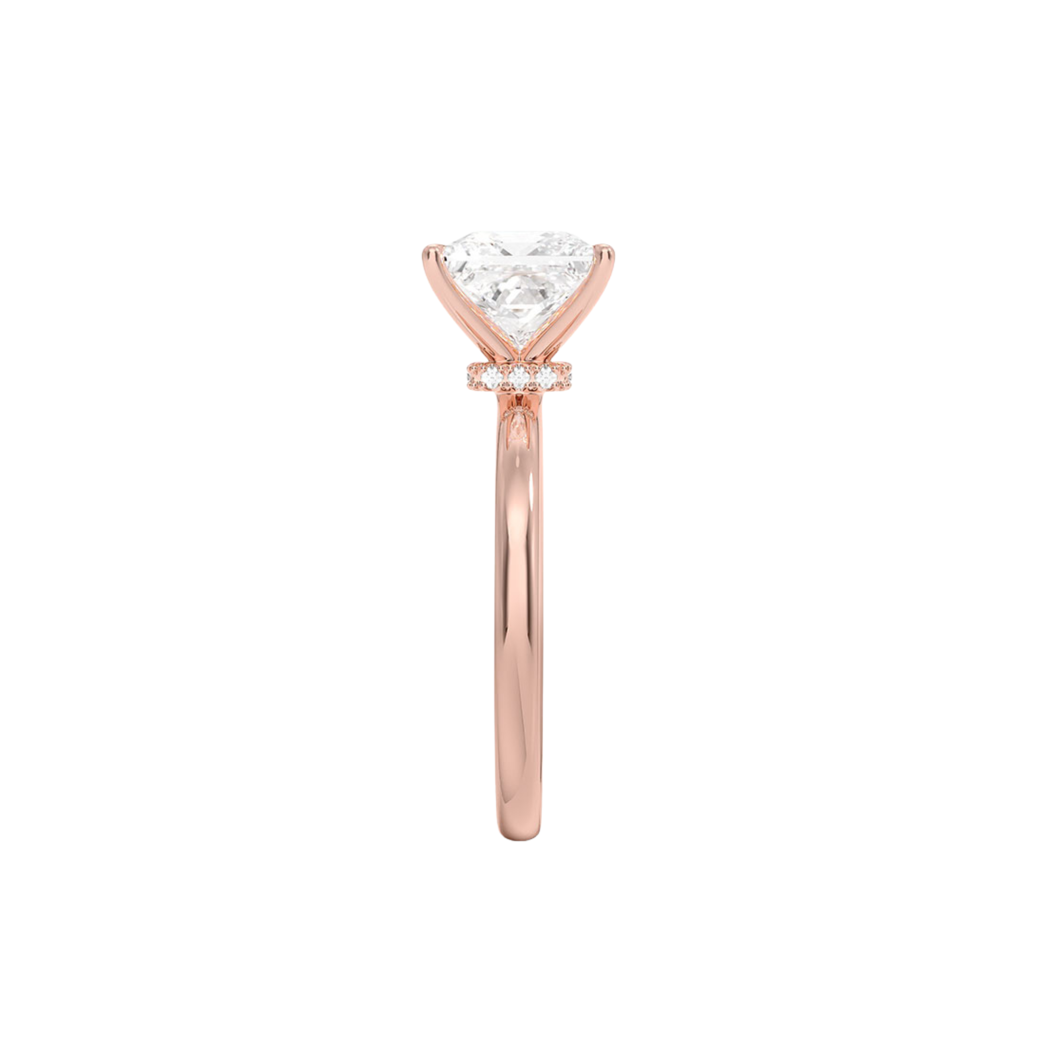 Selurien Princess Cut Solitaire Ring in 18K Rose Gold - Best prices for jewelry and diamonds. The best jewelry to shop in Dubai and Abu Dhabi - Dubai Tourism. Best Shopping in Dubai Mall - Fashion Avenue, Mall of Emirates, Dubai, Palm Jumeirah and UAE. Hip-hop custom jewelry and manufacturer supplier - diamond and gold wholesaler. The best place to visit in Dubai during vacation. Richie Gold & Diamond is located in Dubai Gold Souk