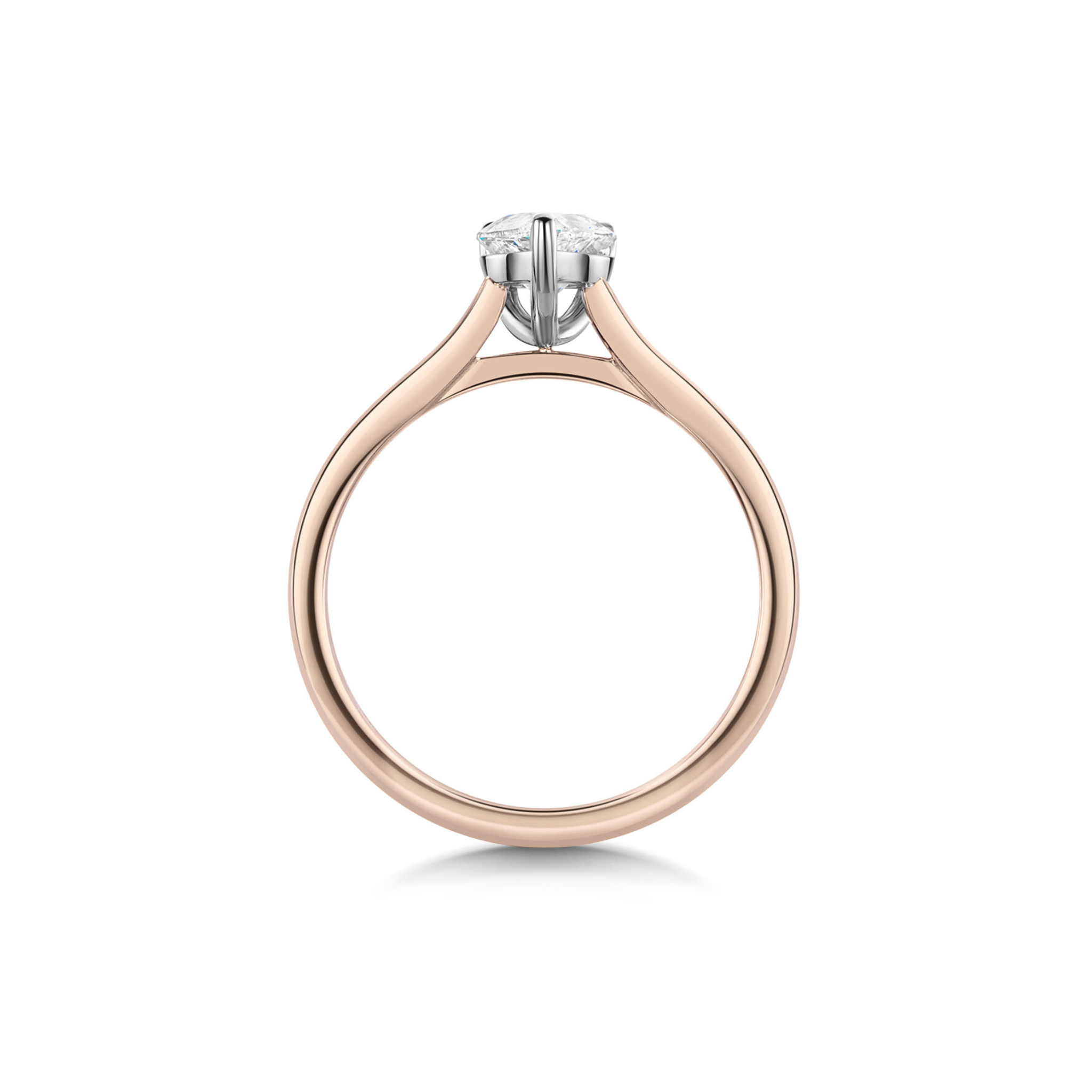 Solana Classic Pear Cut Diamond Ring 18K Rose Gold - Best prices for jewelry and diamonds. The best jewelry to shop in Dubai and Abu Dhabi - Dubai Tourism. Best Shopping in Dubai Mall - Fashion Avenue, Mall of Emirates, Dubai, Palm Jumeirah and UAE. Hip-hop custom jewelry and manufacturer supplier - diamond and gold wholesaler. The best place to visit in Dubai during vacation. Richie Gold & Diamond is located in Dubai Gold Souk